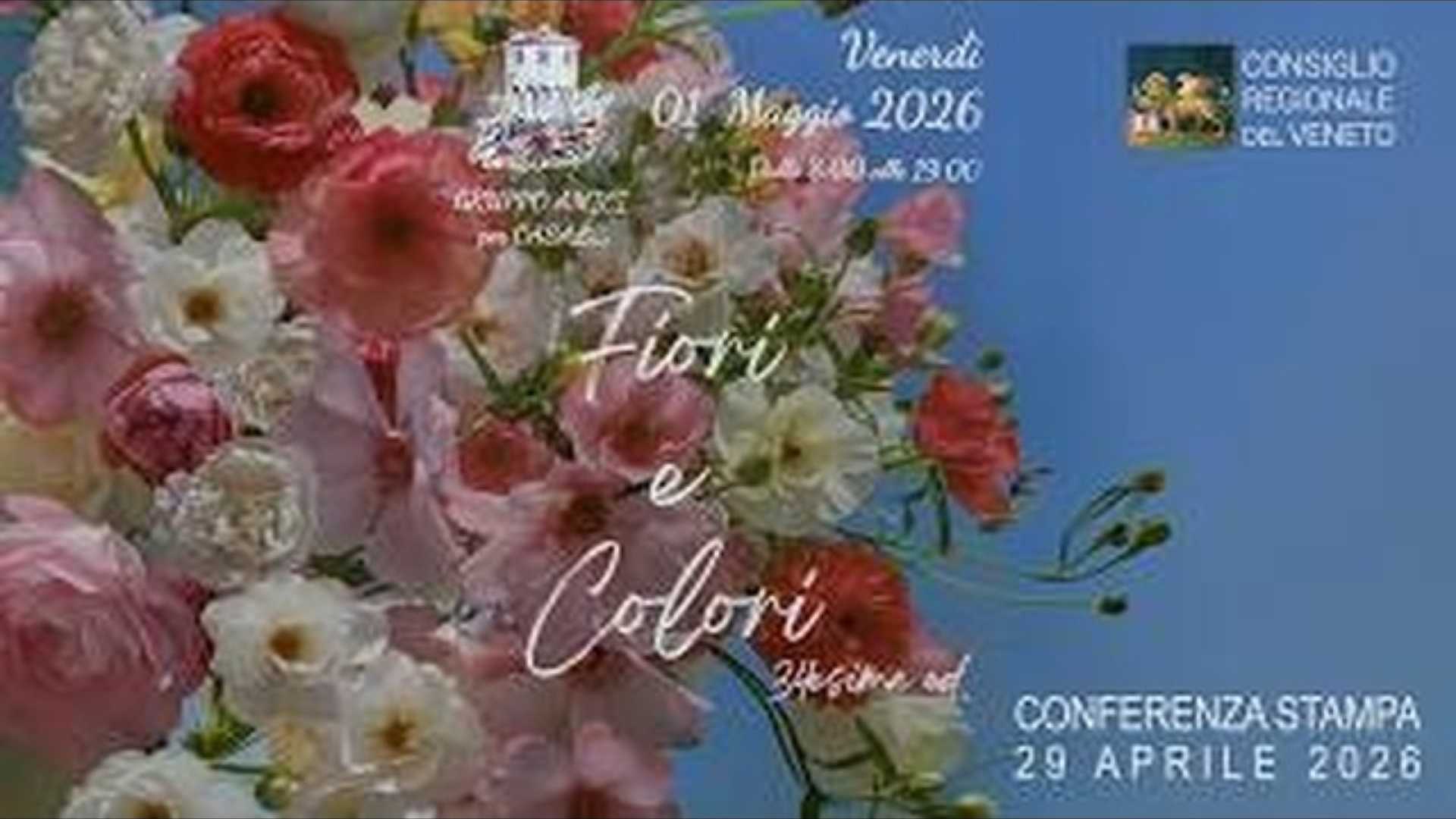 CRV - Presentata la 34a edizione di “Fiori e Colori” che si terrà a Casale sul Sile (TV) l'1 maggio
