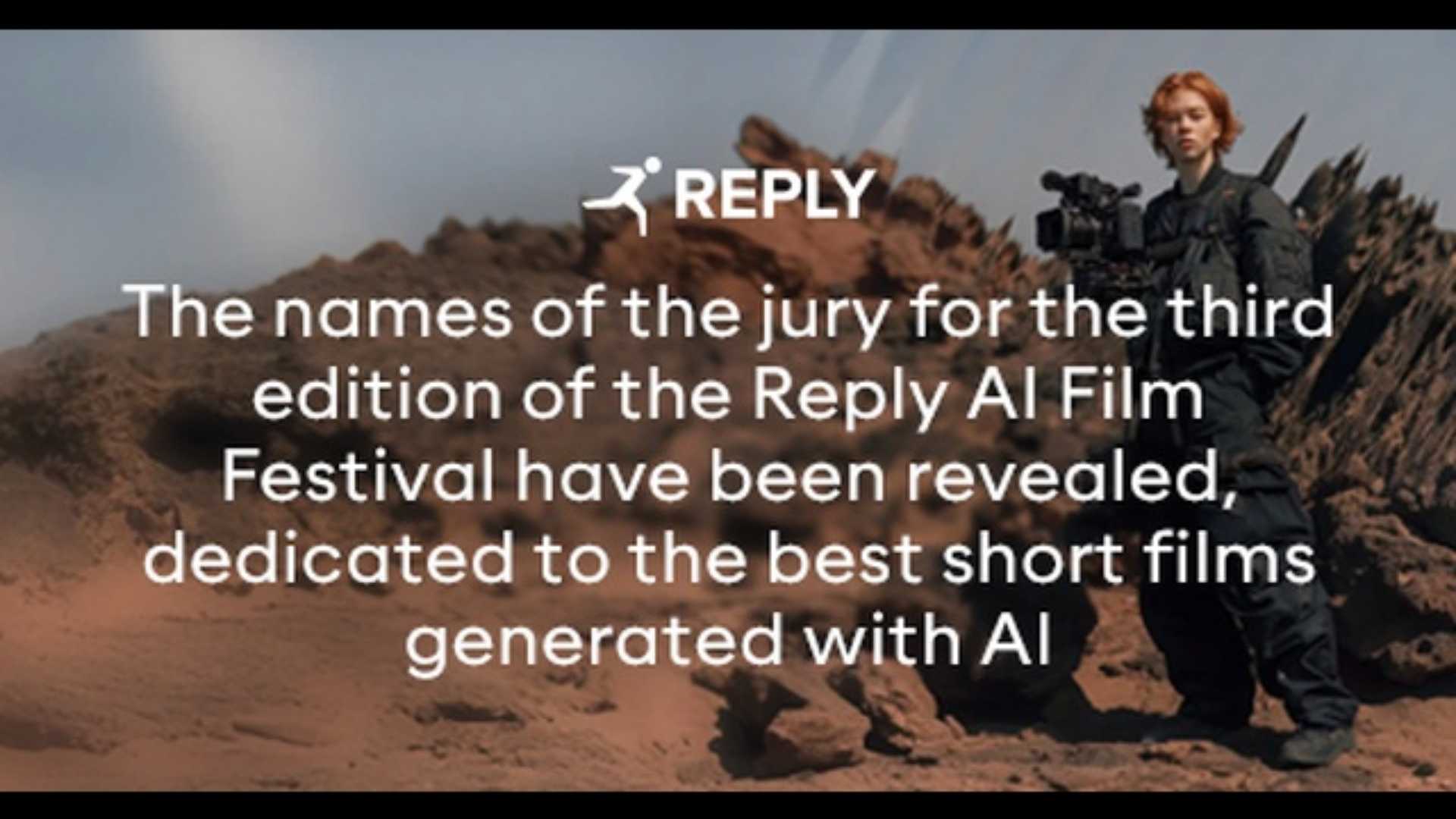 Svelati i nomi che comporranno la giuria della terza edizione del Reply AI Film Festival
