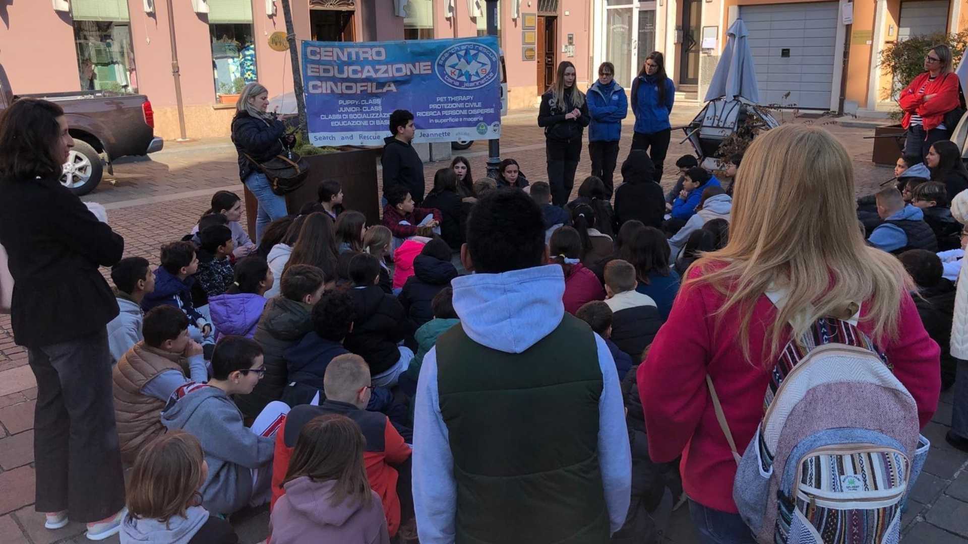 Buone prassi di protezione civile, 270 piccole sentinelle a Castello