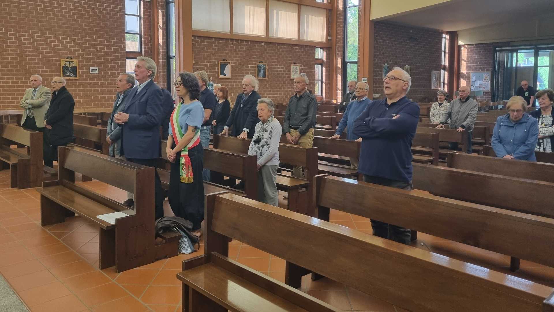 Partigiani cristiani, il ricordo con una messa in San Vittore
