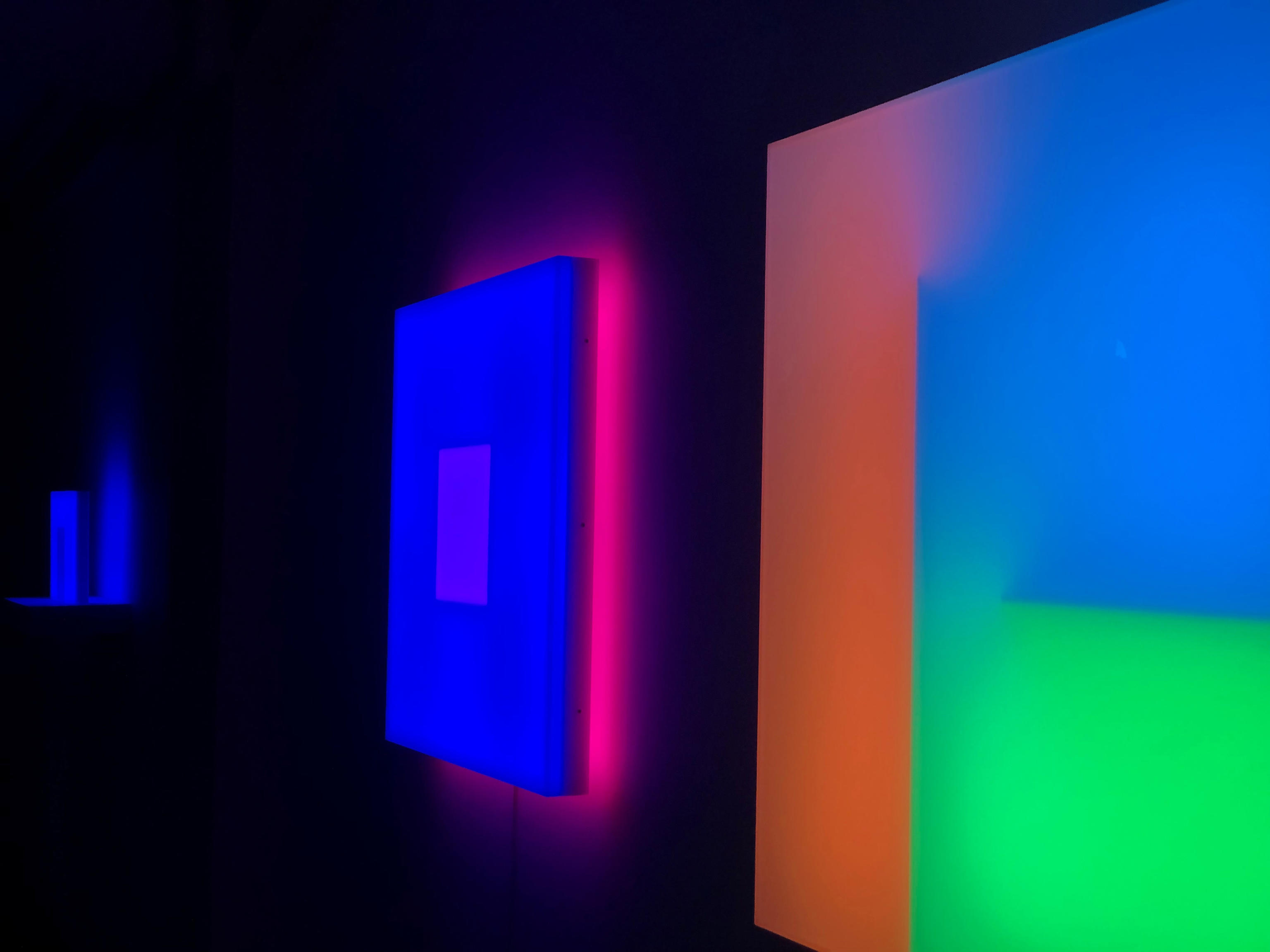 Una delle installazioni di Brian Eno a Parma