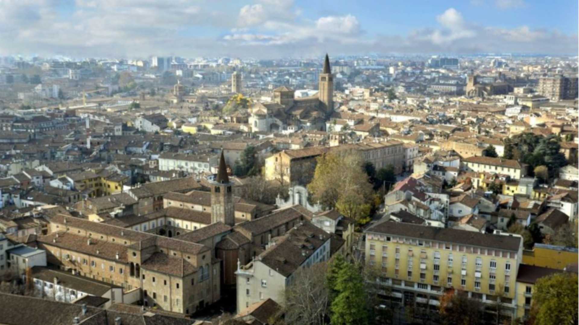 Piacenza dall'alto