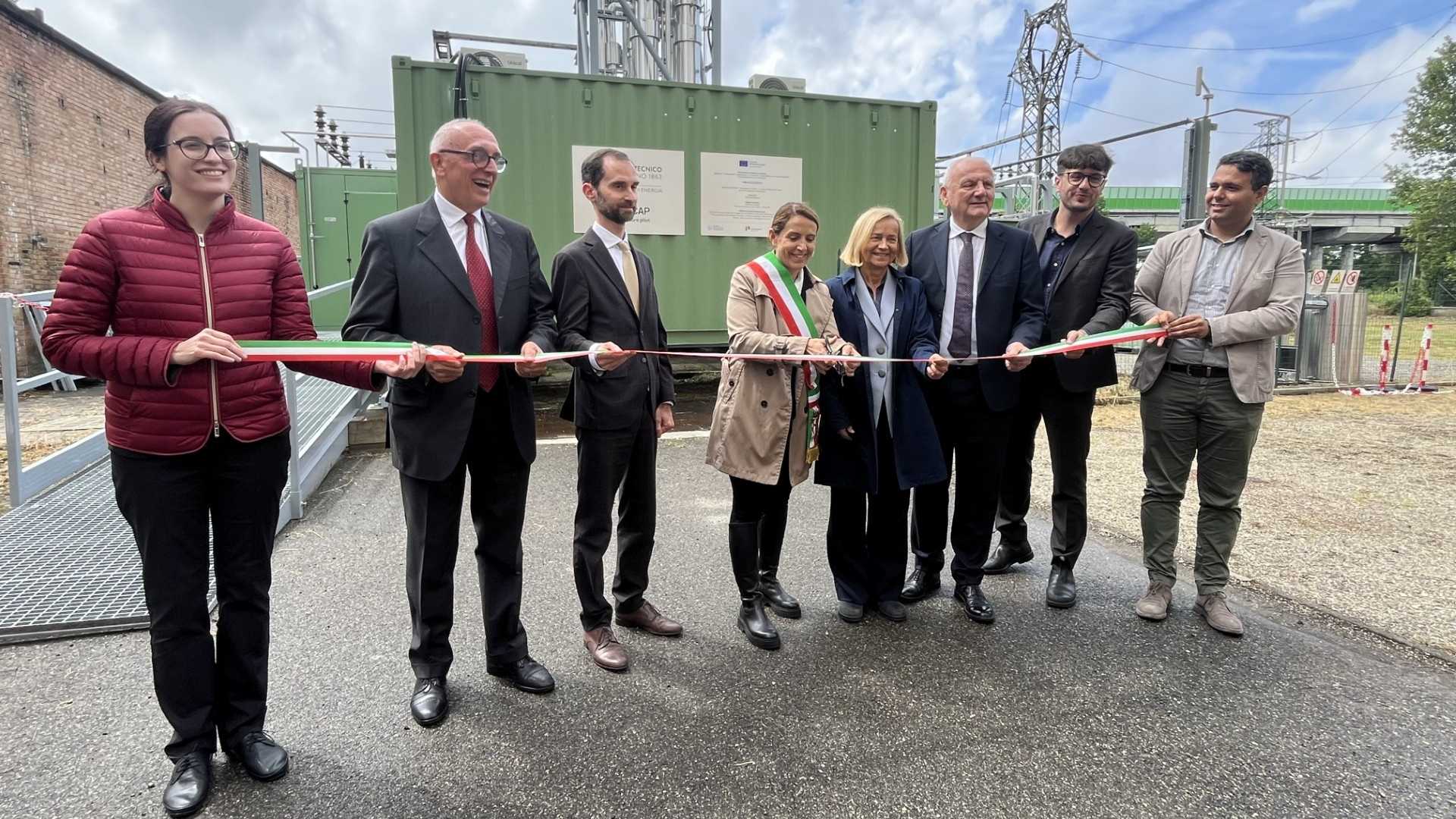 Uno scatto durante l'inaugurazione- © Libertà