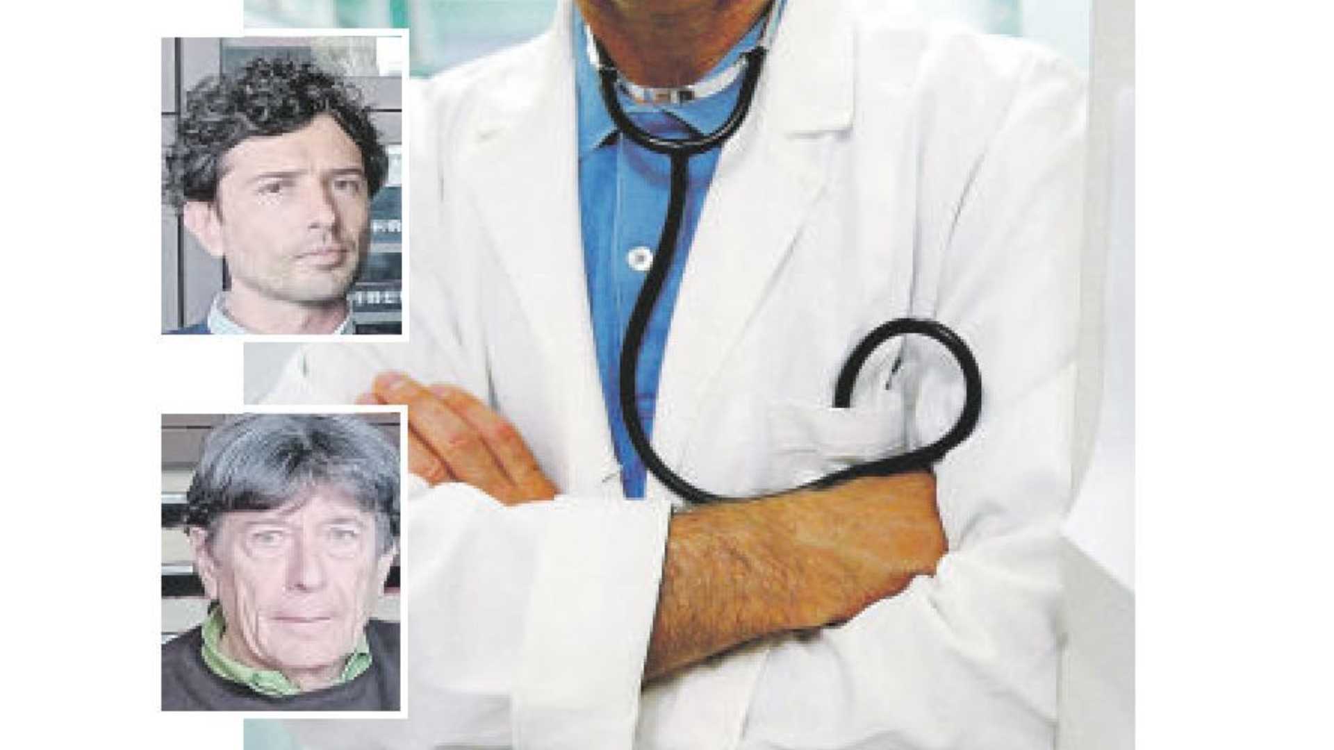 Nei riquadri, NIcola Arcelli (in alto) e Michele Argenti (sotto)