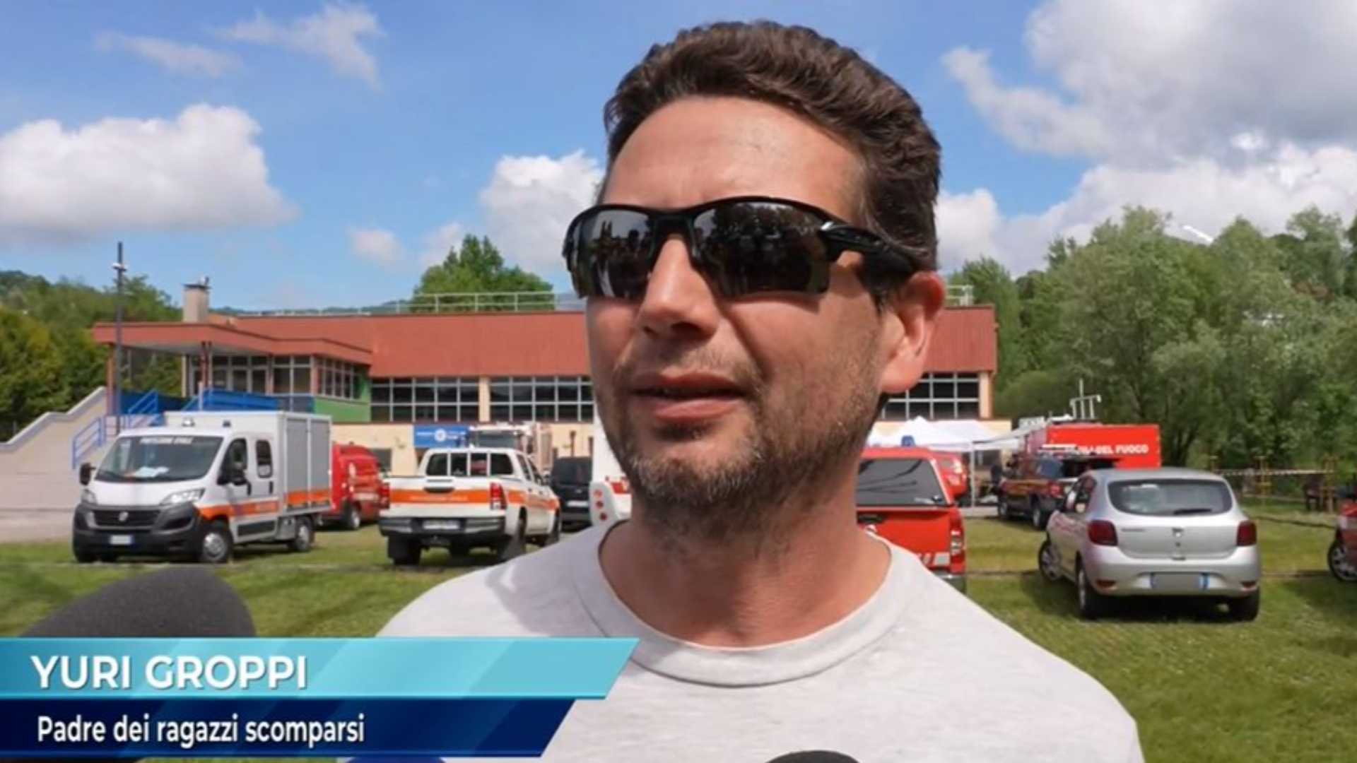 L'appello di Yuri Groppi: «Non so cosa sia successo, ma tutto si sistema. Fatevi sentire»