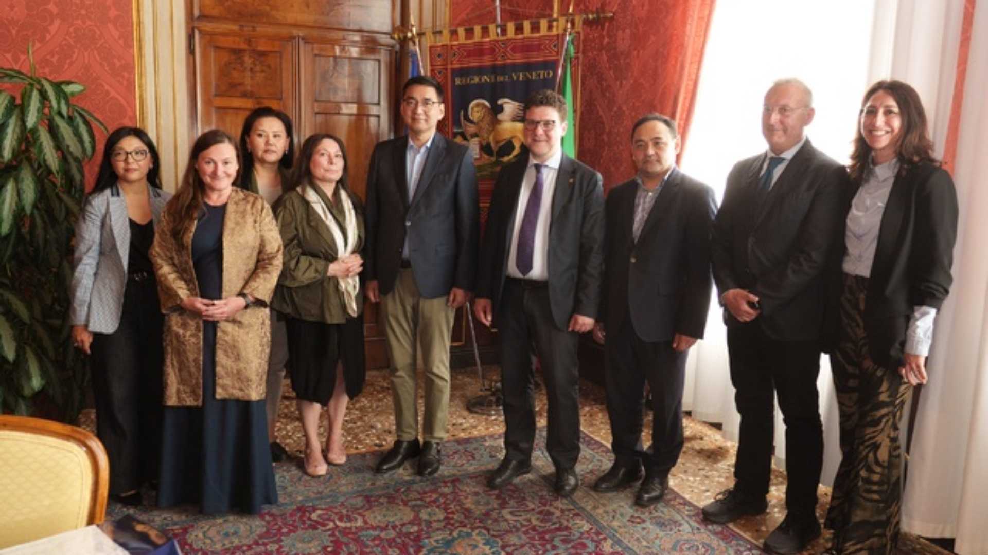 CRV - Vicepresidente Micalizzi riceve al Ferro Fini una delegazione istituzionale dalla Mongolia