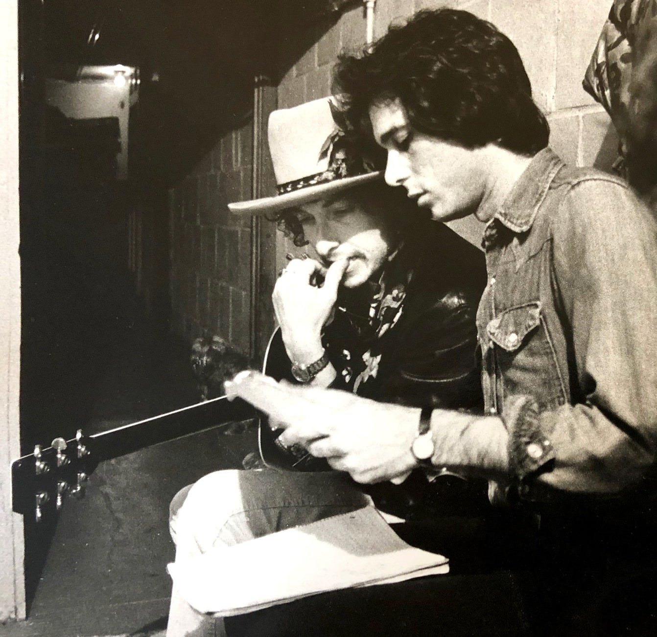 Rob al lavoro con Bob Dylan, che gli chiese di occuparsi anche degli arrangiamenti