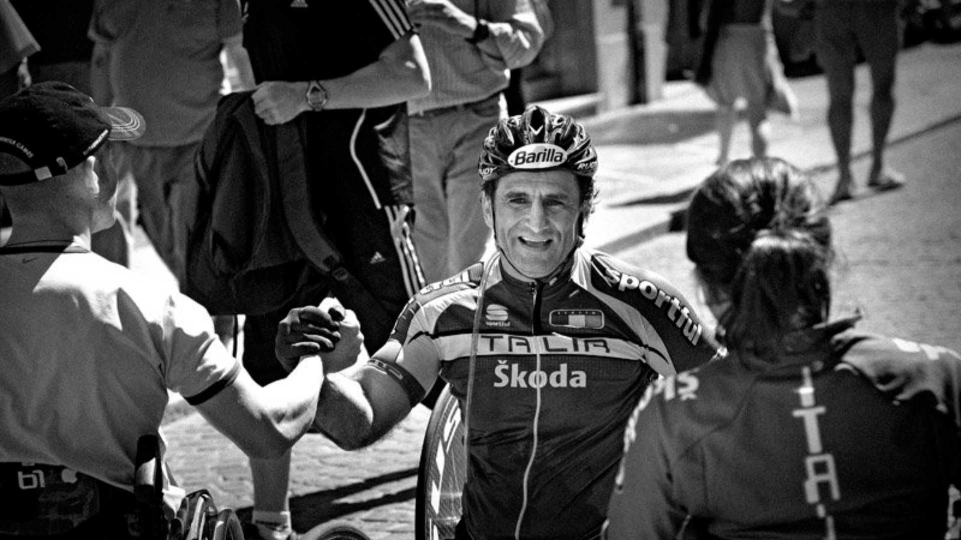 Alex Zanardi nella foto di Adriano Perotti