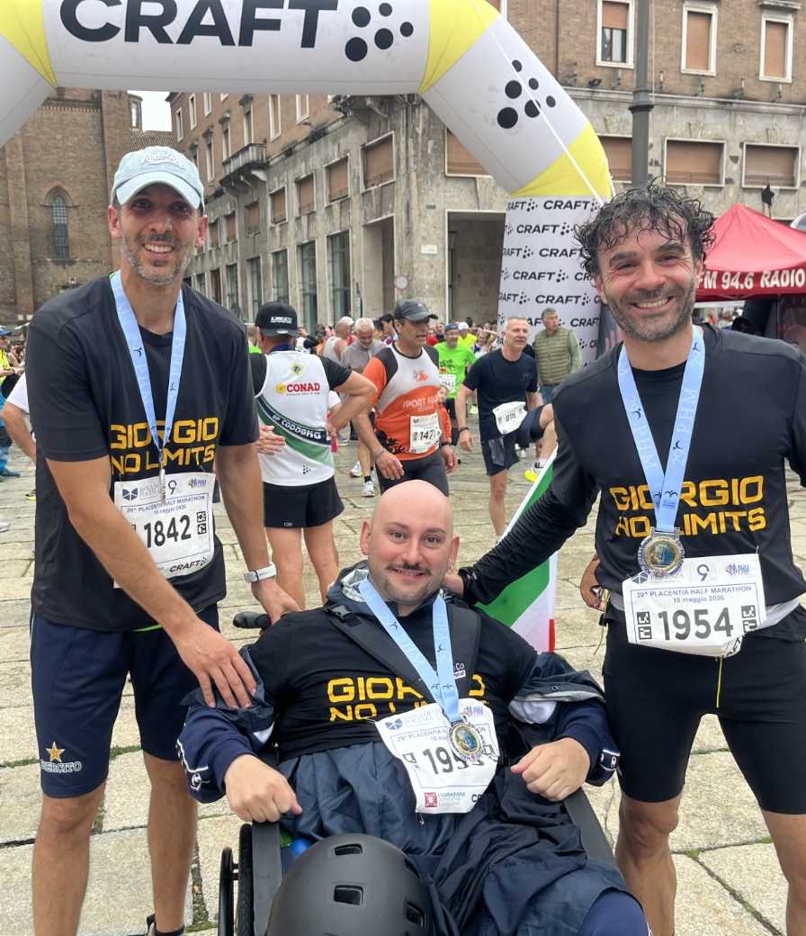 Da Spoleto a Piacenza per vincere la corsa dell'inclusione: «Insieme si supera ogni limite»