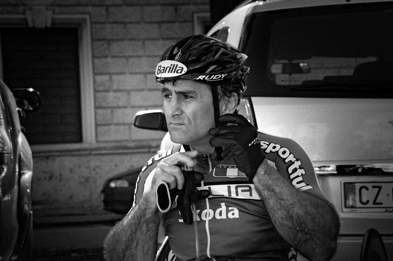 Zanardi a Borgonovo nella foto di Adriano Perotti