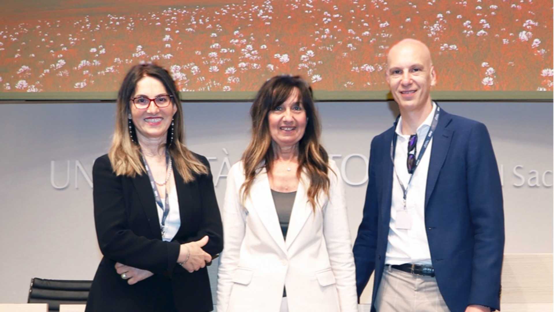 La passata edizione dell'evento con la dott.ssa Daniela Aschieri, il direttore generale Paola Bardasi e il dott. Luca Rossi