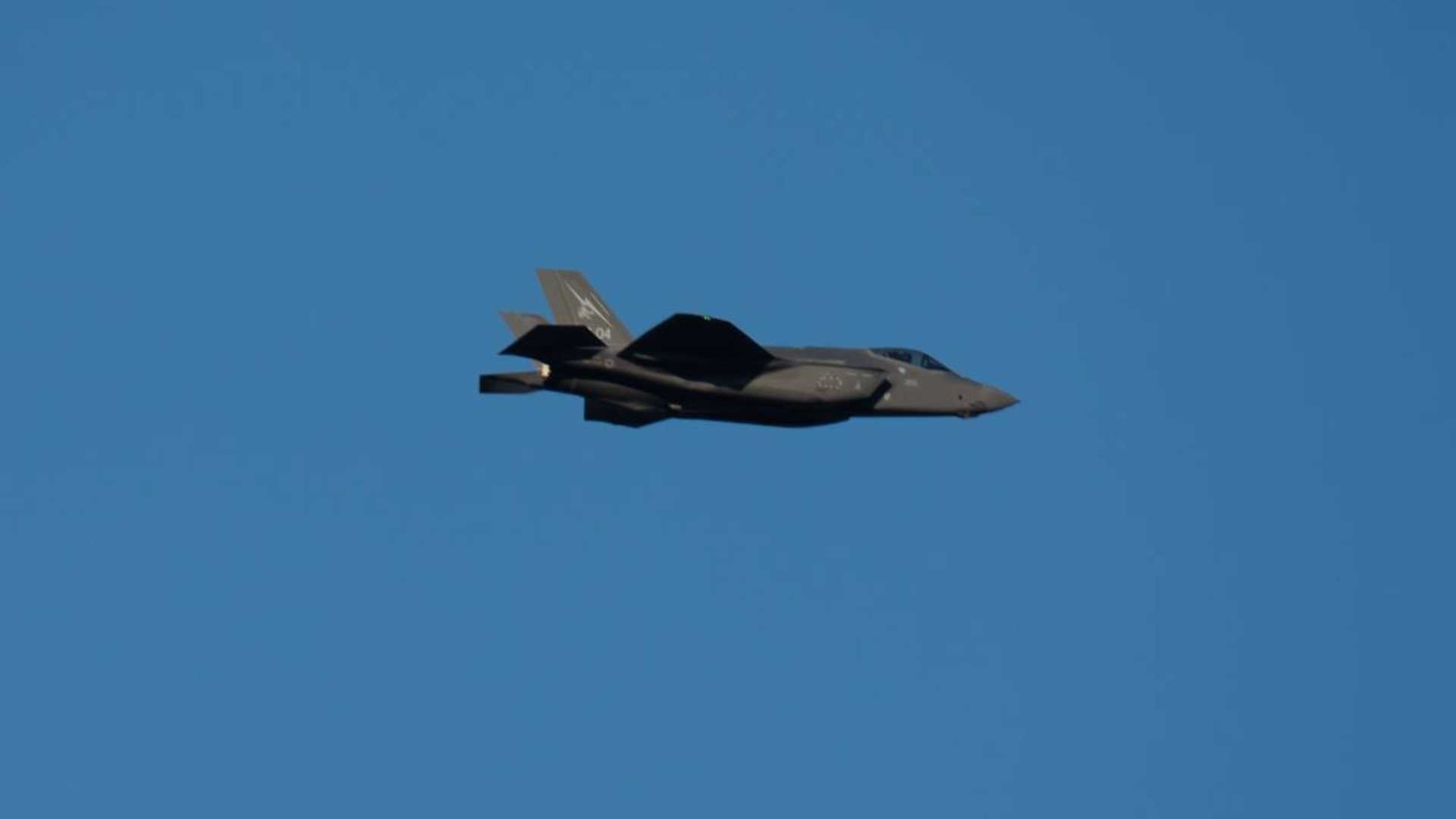 Un F-35 dell’Aeronautica militare - foto Yuri Zanelli