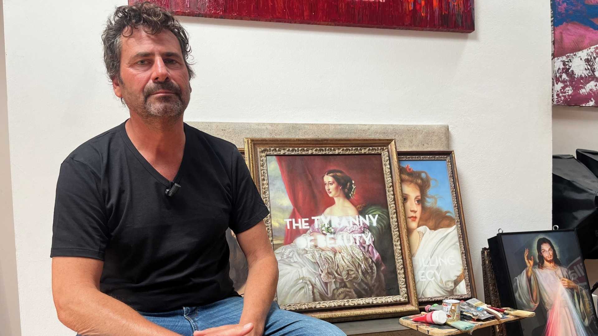 Storie di voi, da Veleia a Los Angeles l'arte di Michele: «Mezzo per influenzare»