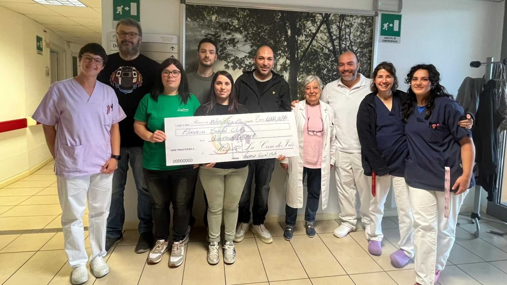 Solidarietà a tavola, da  12 locali 4mila euro alla Casa di Iris