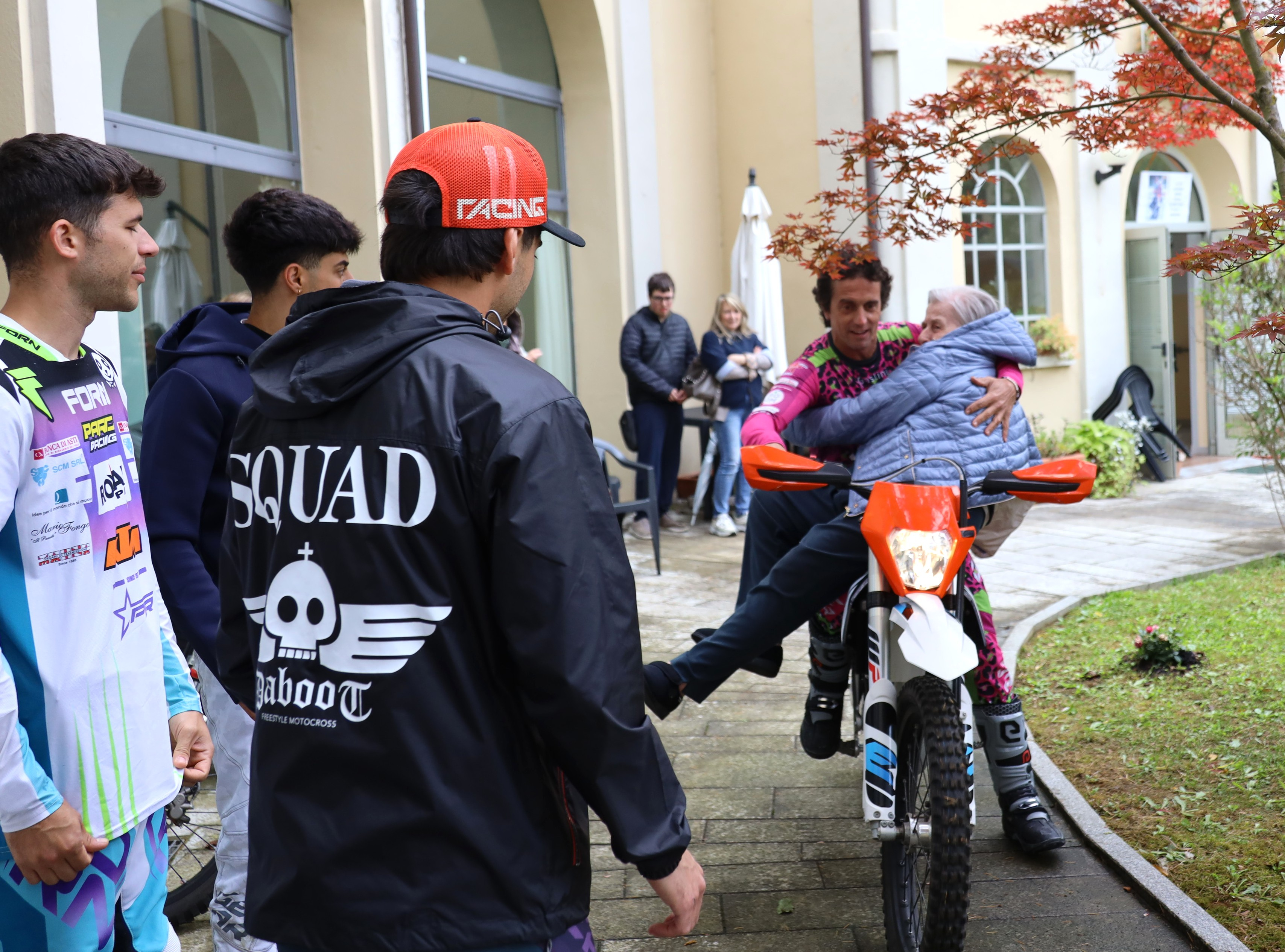 BOBBIO ANZIANI IN MOTO CON VANNI ODDERA