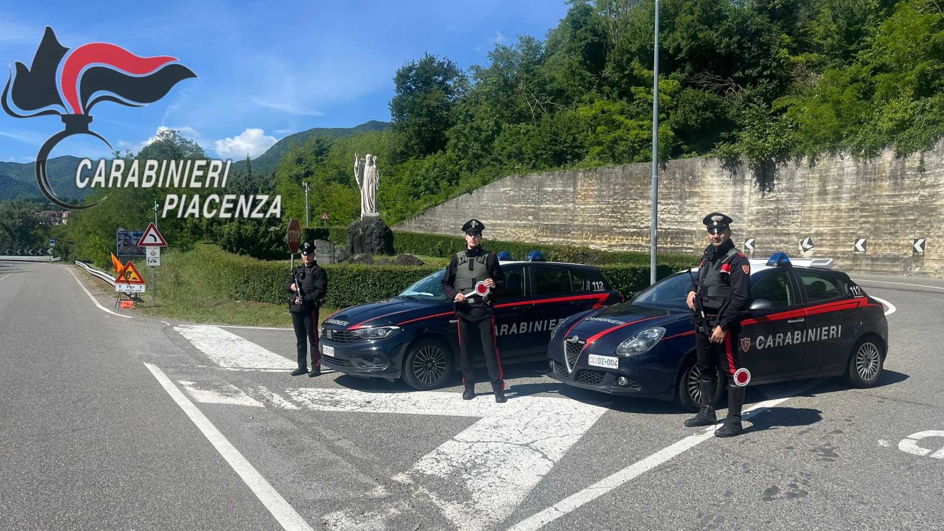Controlli in val Trebbia: due patenti ritirate, tolti 62 punti