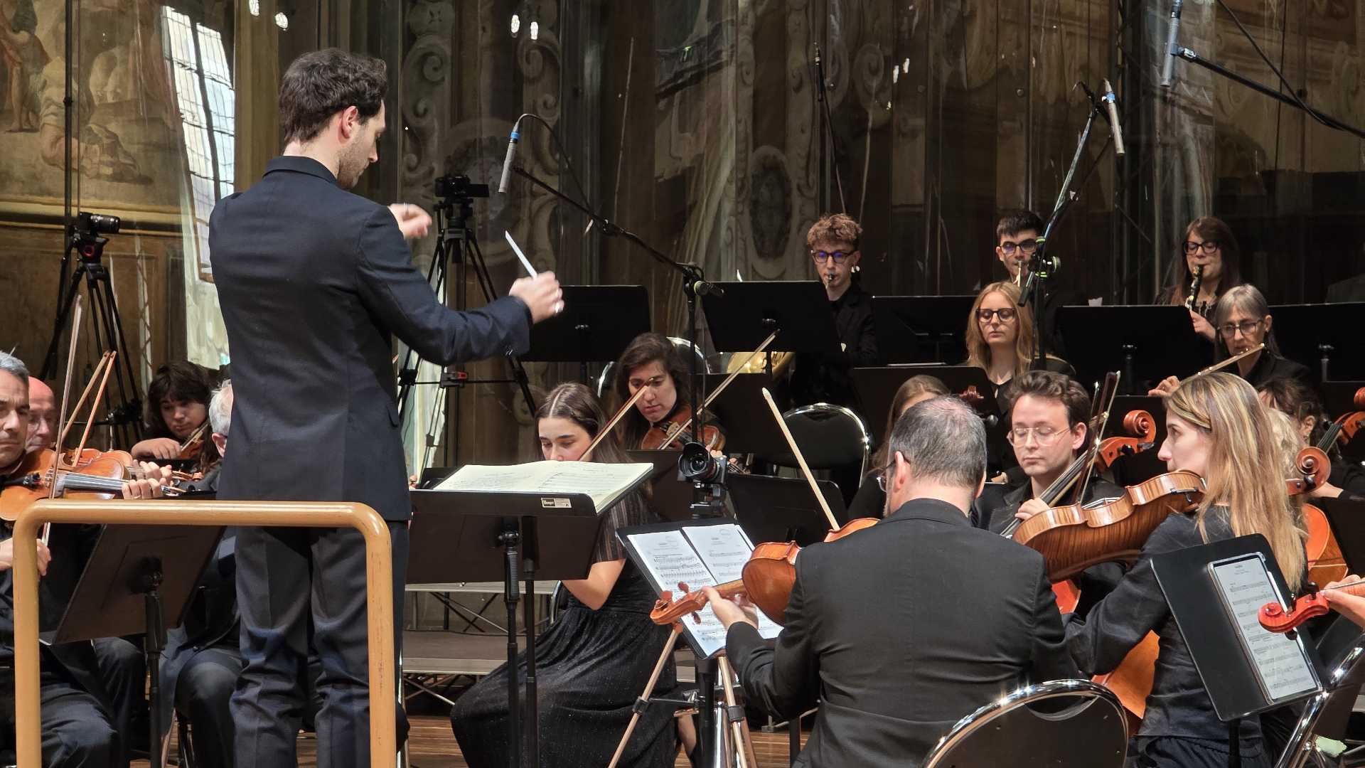 Beethoven e Rossini inaugurano “Allegro con Brio”: applausi per l’Orchestra Votto del Conservatorio