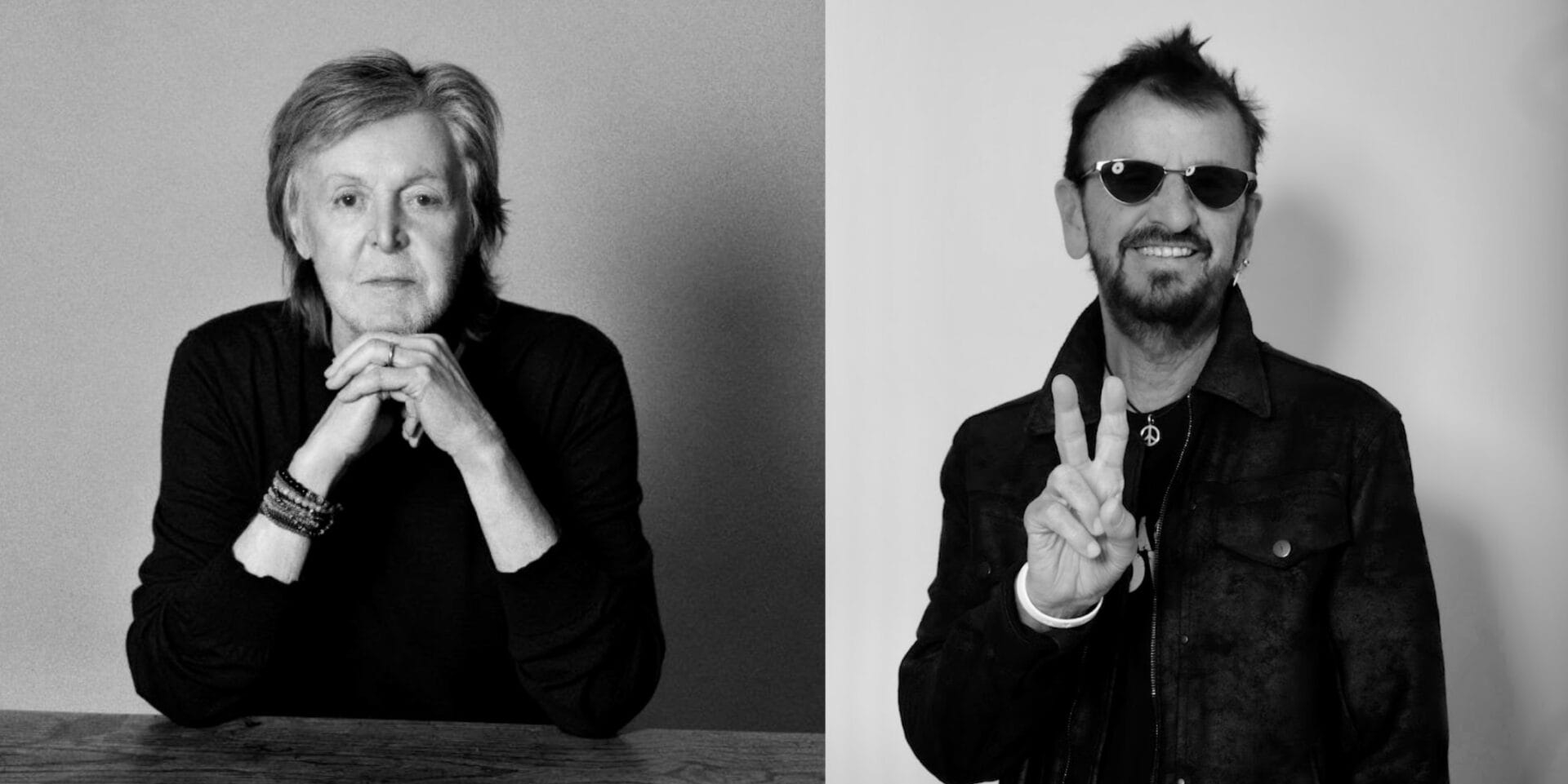 Paul McCartney e Ringo Starr