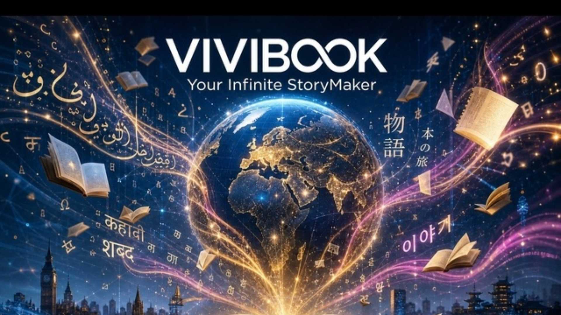ViviBook aggiunge libri in Arabo, Hindi, Giapponese e Coreano: ora parla con 3 miliardi di lettori