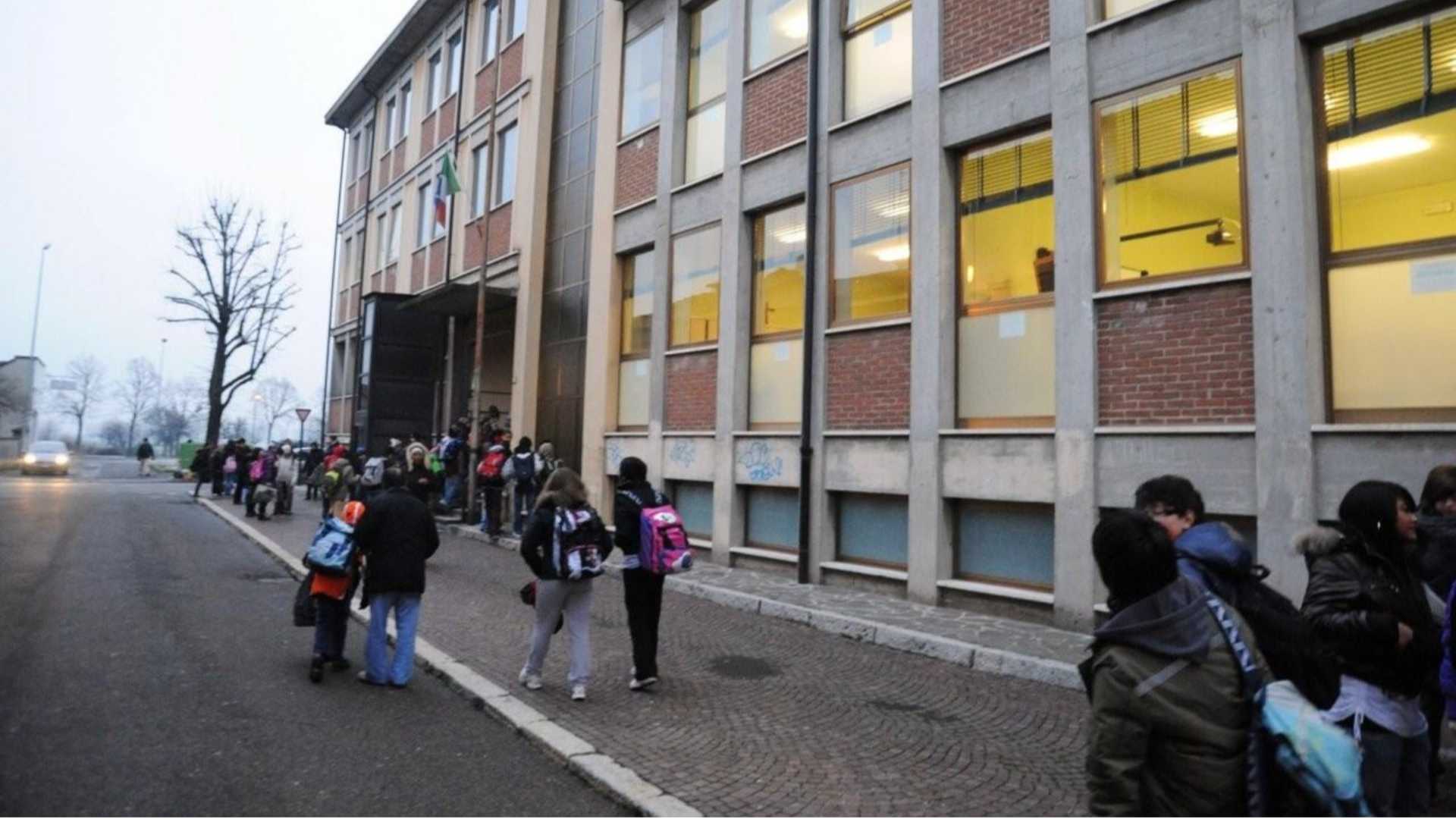 Le scuole medie di Cortemaggiore