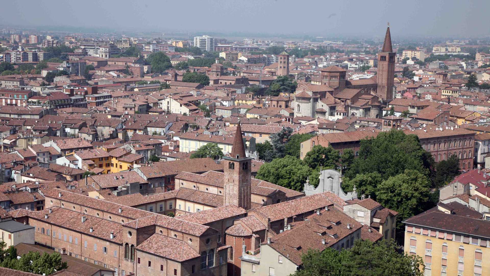 Piacenza dall'alto