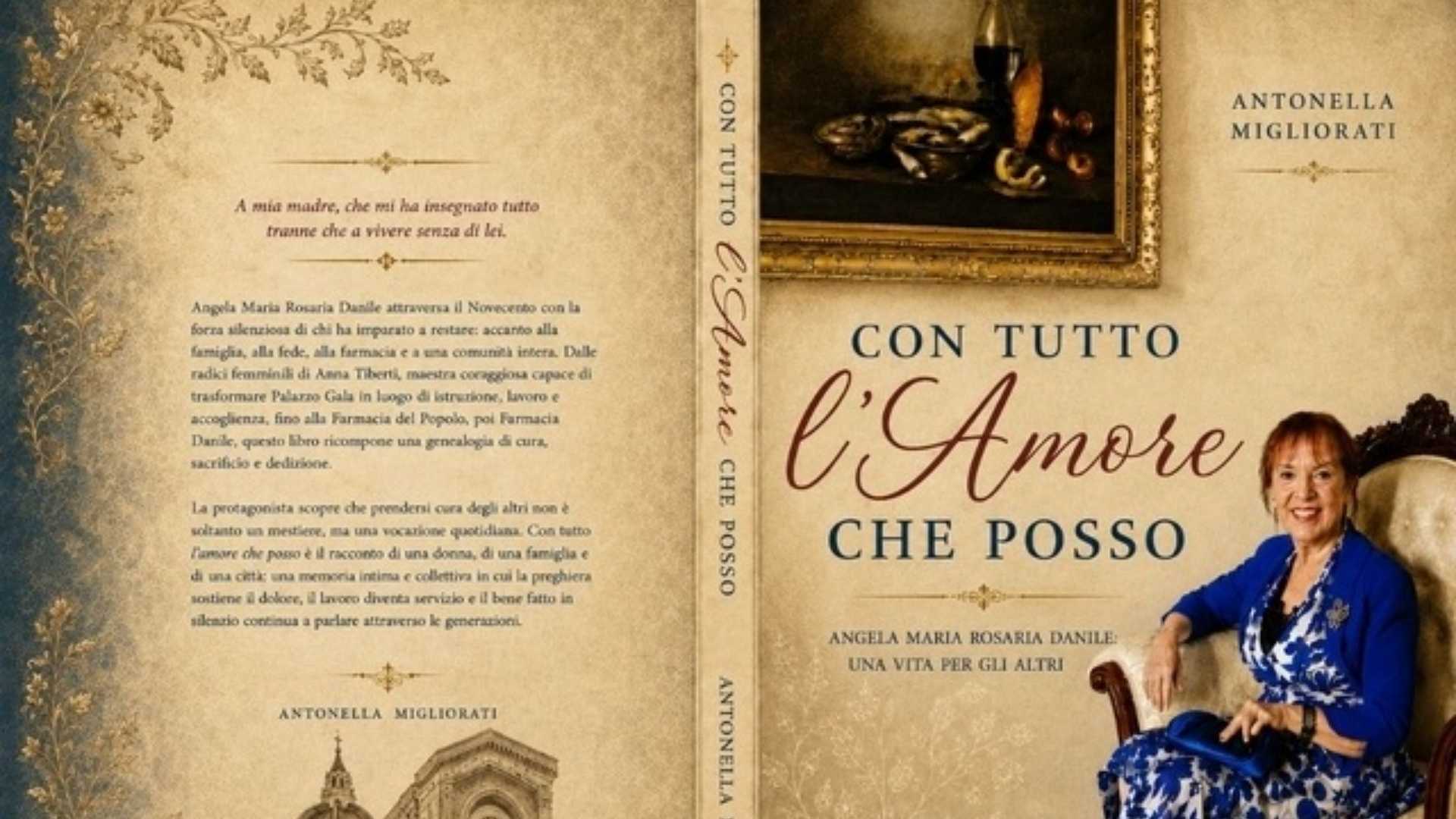 Antonella Migliorati lancia il Nuovo libro "Con tutto l'amore che posso" sulla memoria, fede e cura