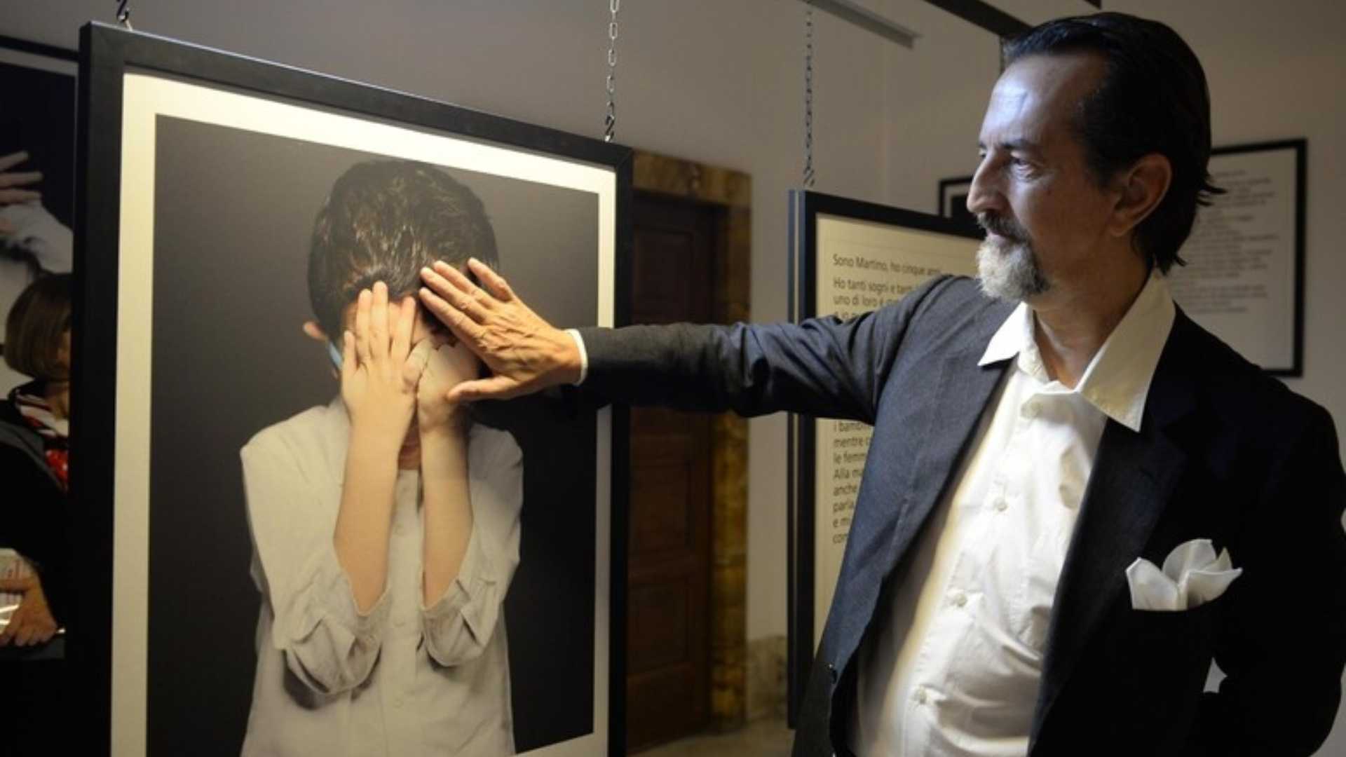 Il fotografo Giovanni Gastel