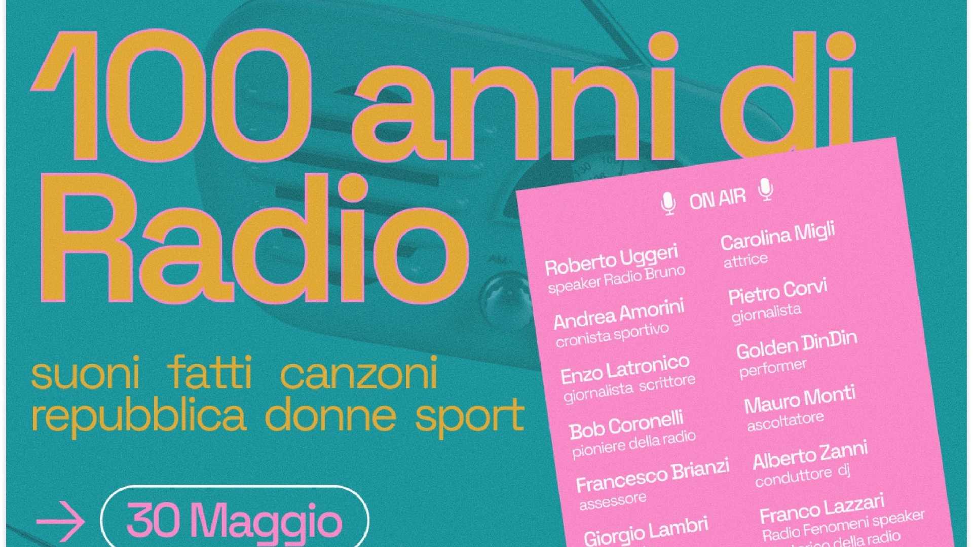 Cento anni di radio: a Piacenza si festeggia con un happening tra ospiti, storie e musica
