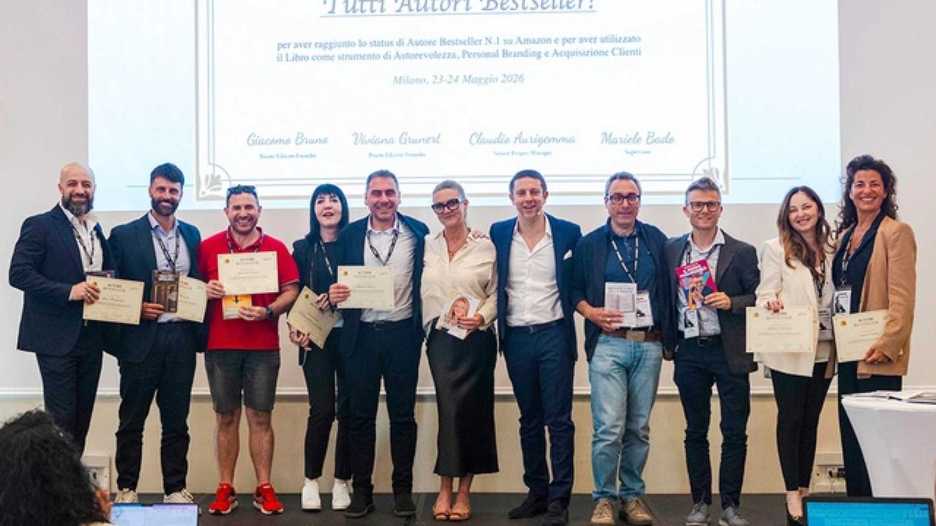 Numero1: 150 libri in 2 giorni e 20 Autori Bestseller premiati