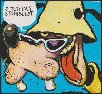 Pippo nell'interpretazione assolutamente non-Disney di Andrea Pazienza&nbsp;