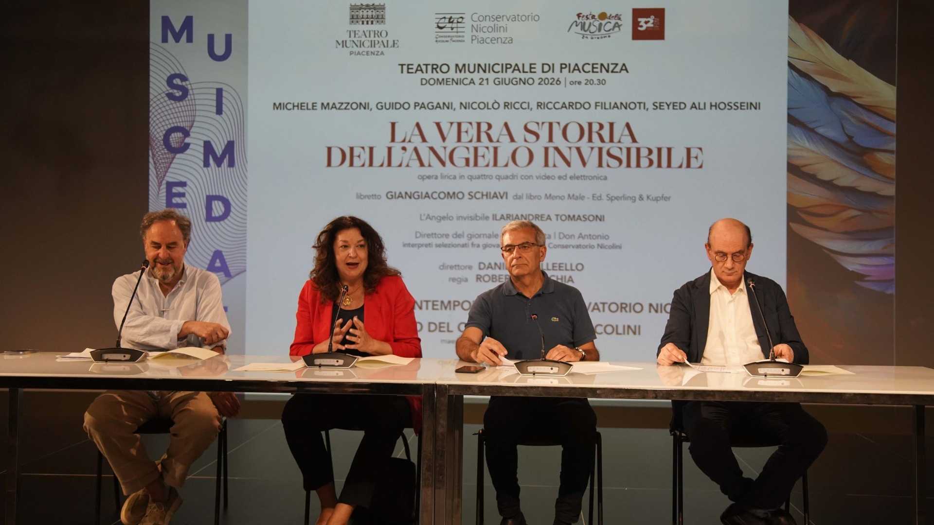 La presentazione dell'opera - © Libertà/Gianni Cravedi