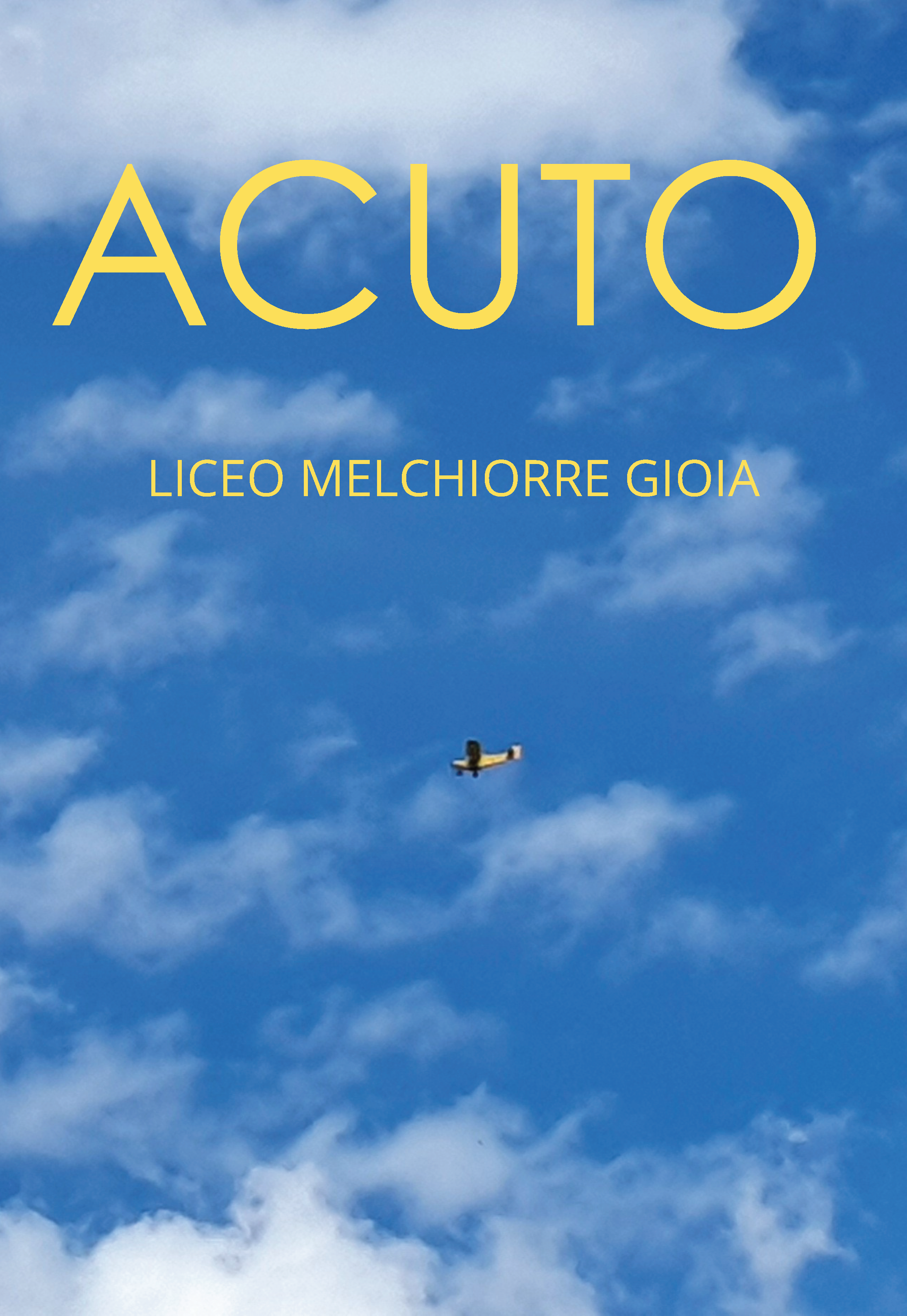 La prima pagina dell'inserto