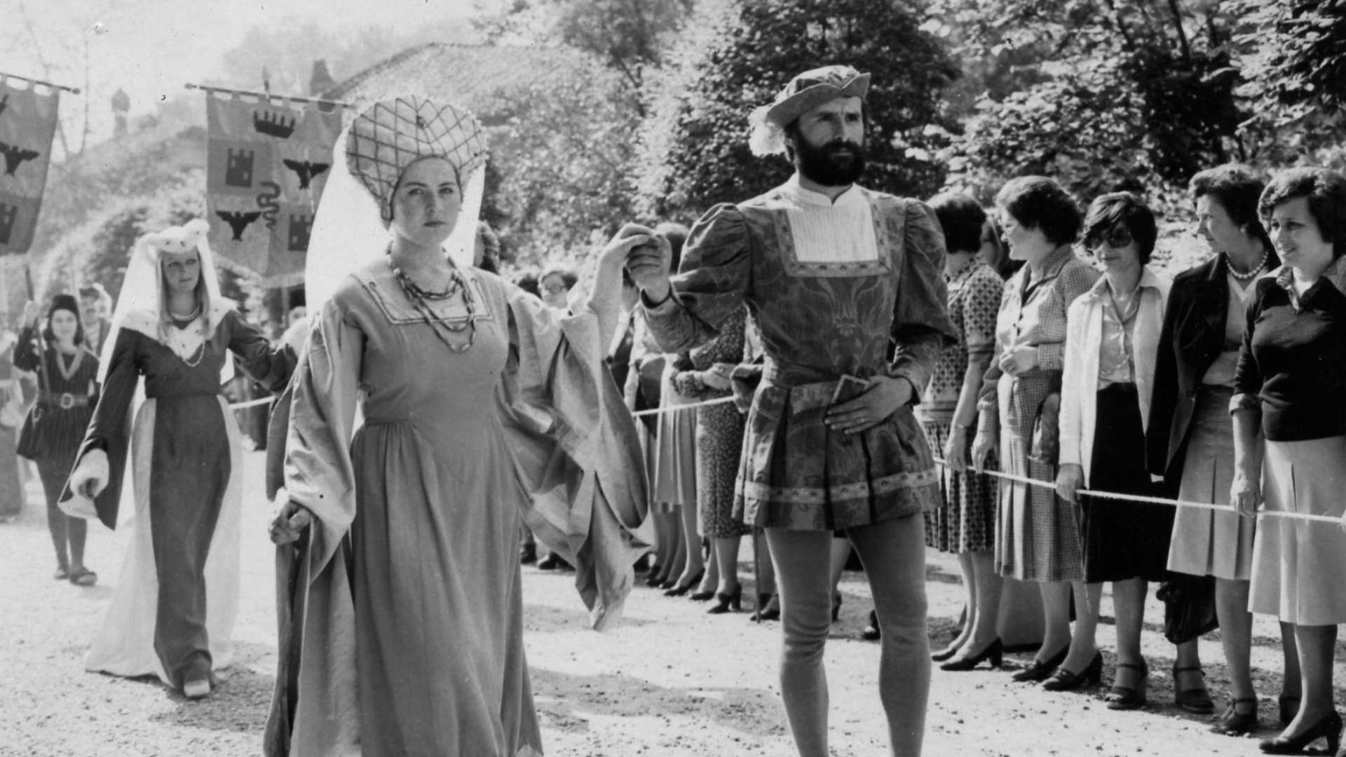 L'edizione della rievocazione storica che si tenne nel 1977- © Libertà
