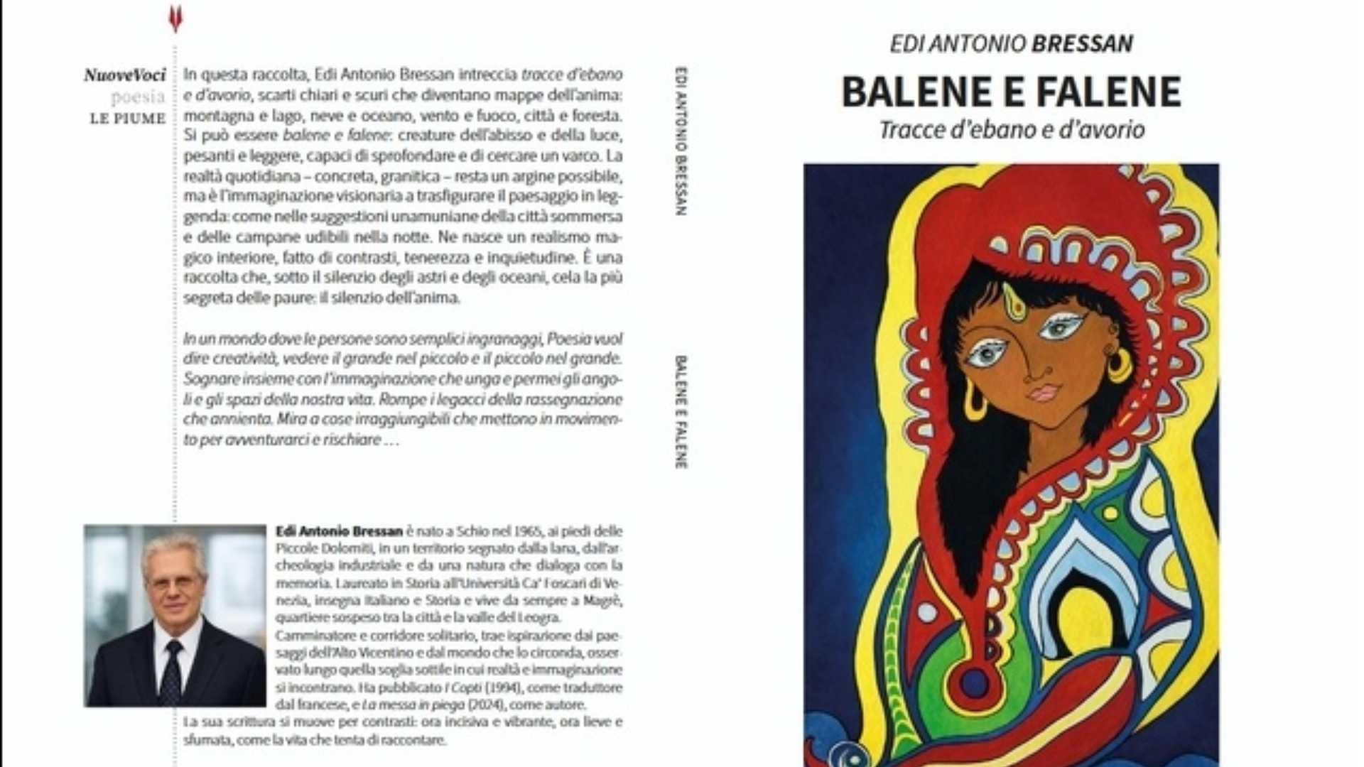 "Balene e Falene, Tracce d’ebano e d’avorio": paesaggi interiori di ombre, memorie e desideri