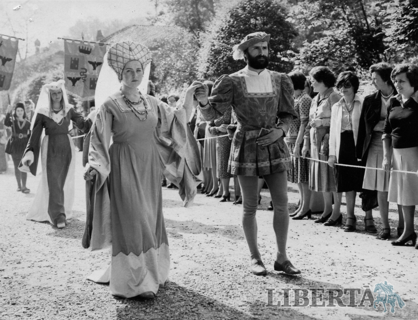 La rievocazione storica del 1977