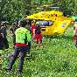 Cade sul Pillerone, ciclista ferito. Interviene l'eliambulanza