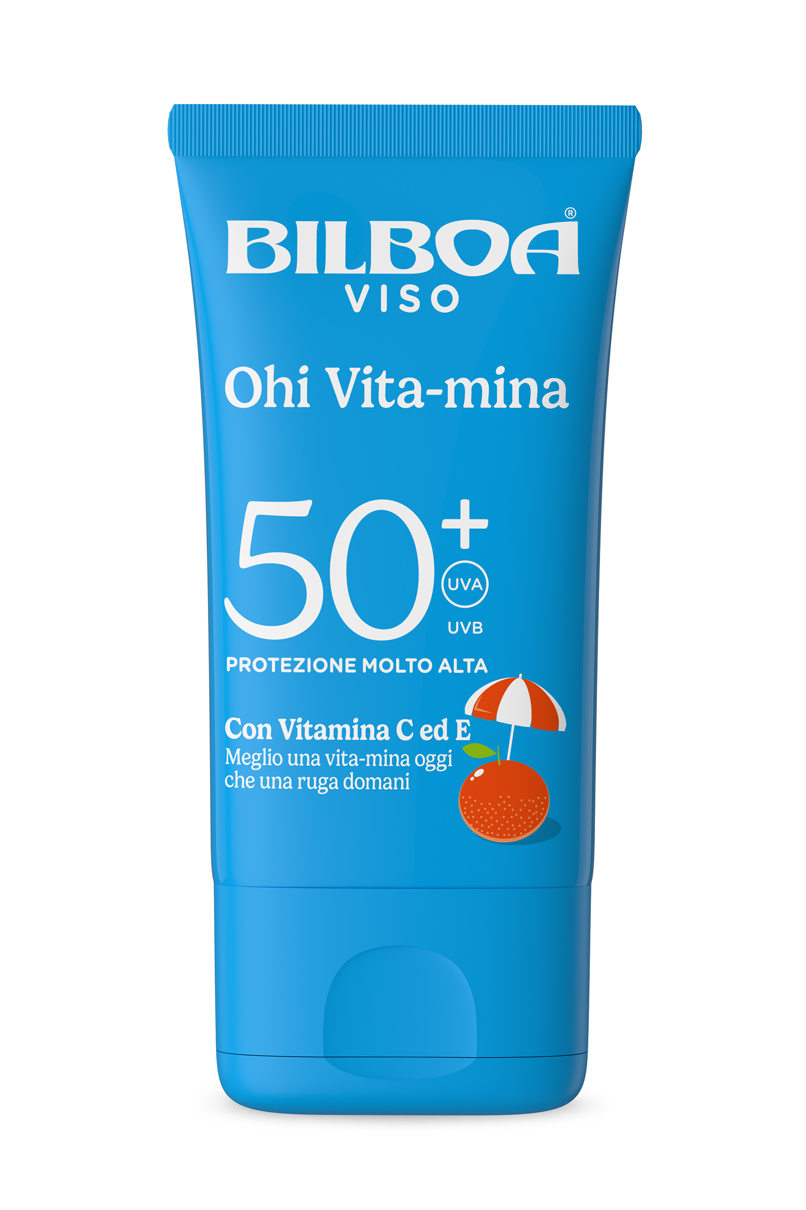 Ohi Vita-mina crema solare Viso Spf 50+, Bilboa