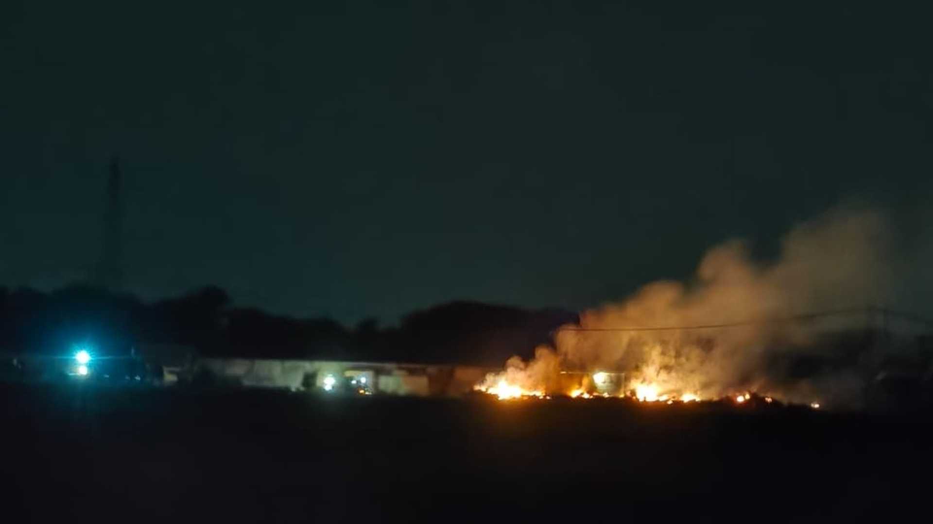 Le fiamme nella notte