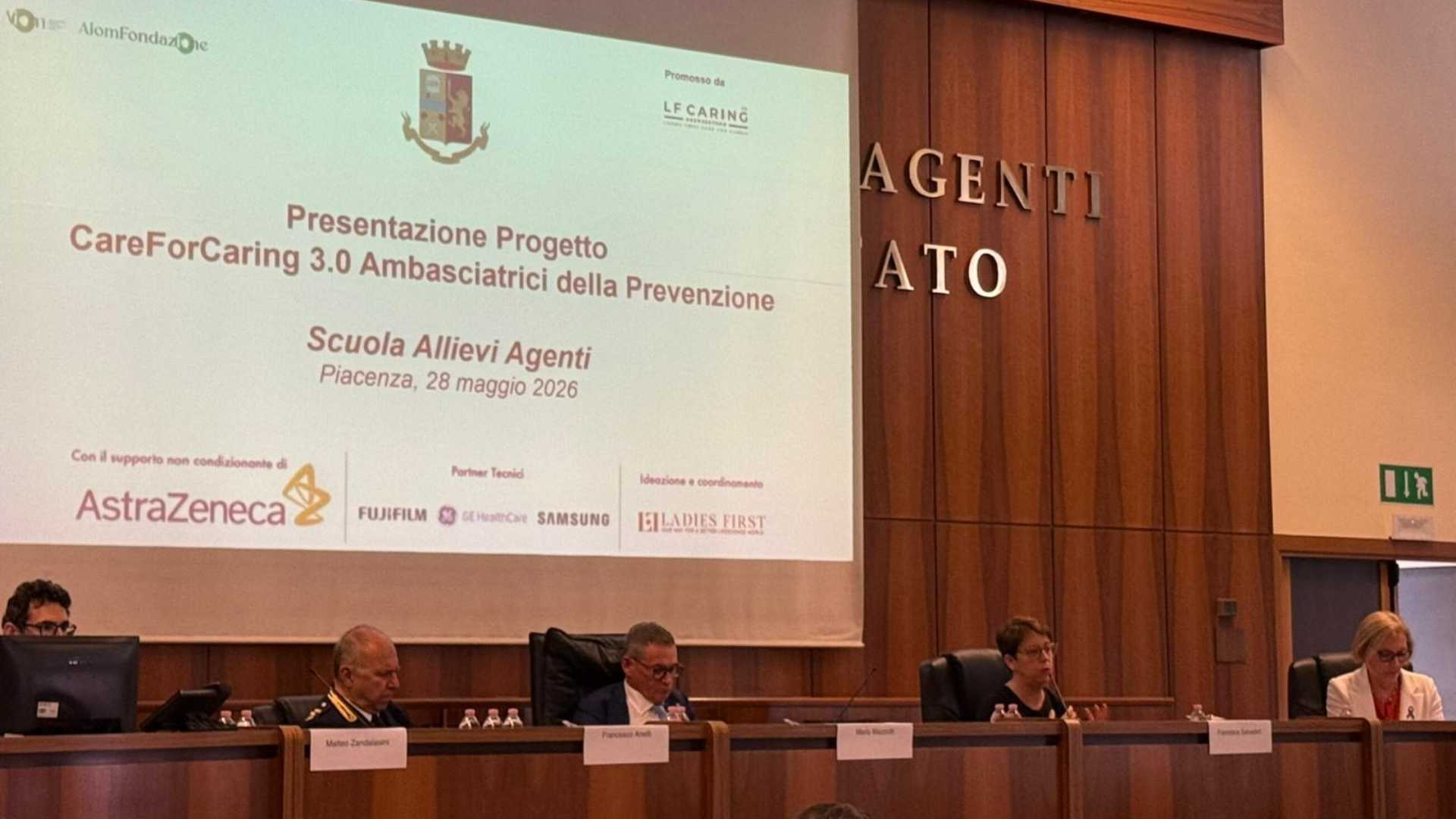 “Care for Caring”, cultura e prevenzione oncologica alla Scuola di Polizia