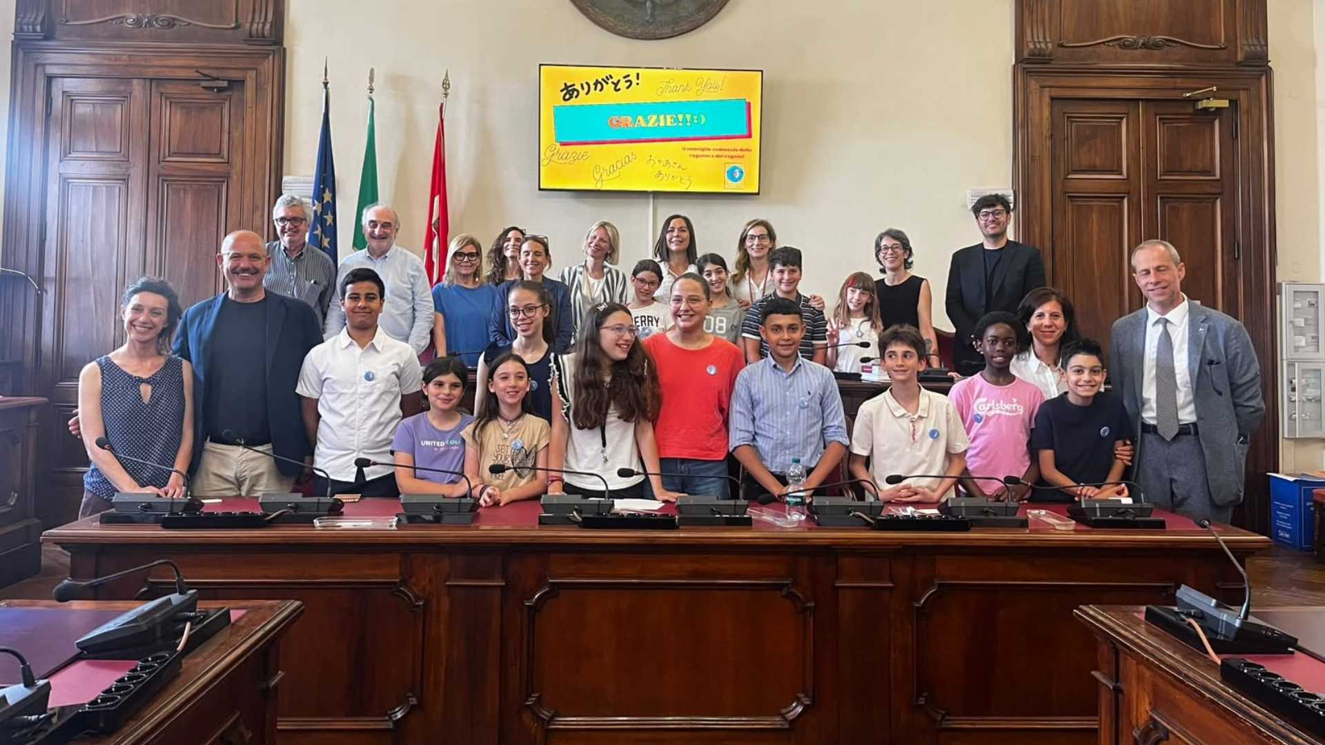 Il consiglio comunale delle ragazze e dei ragazzi di Piacenza