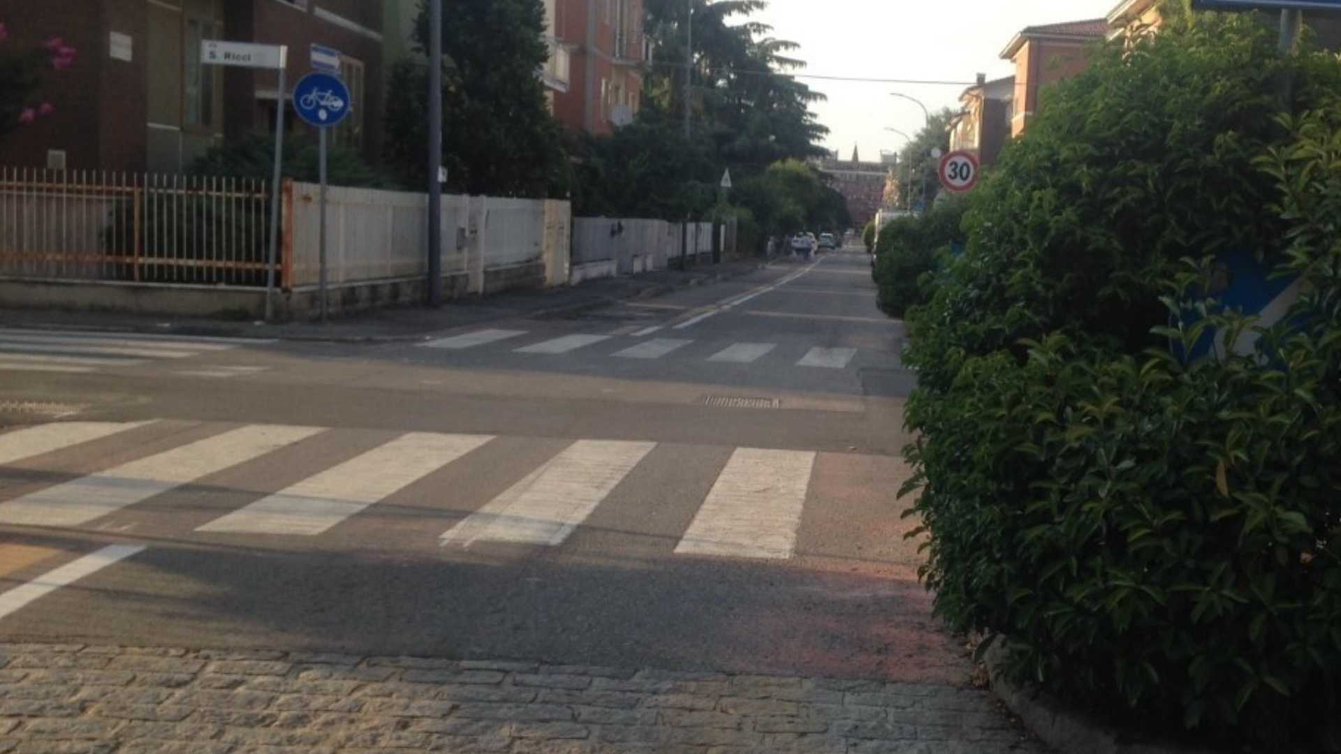 Via Ricci, una delle strade interessate dal progetto