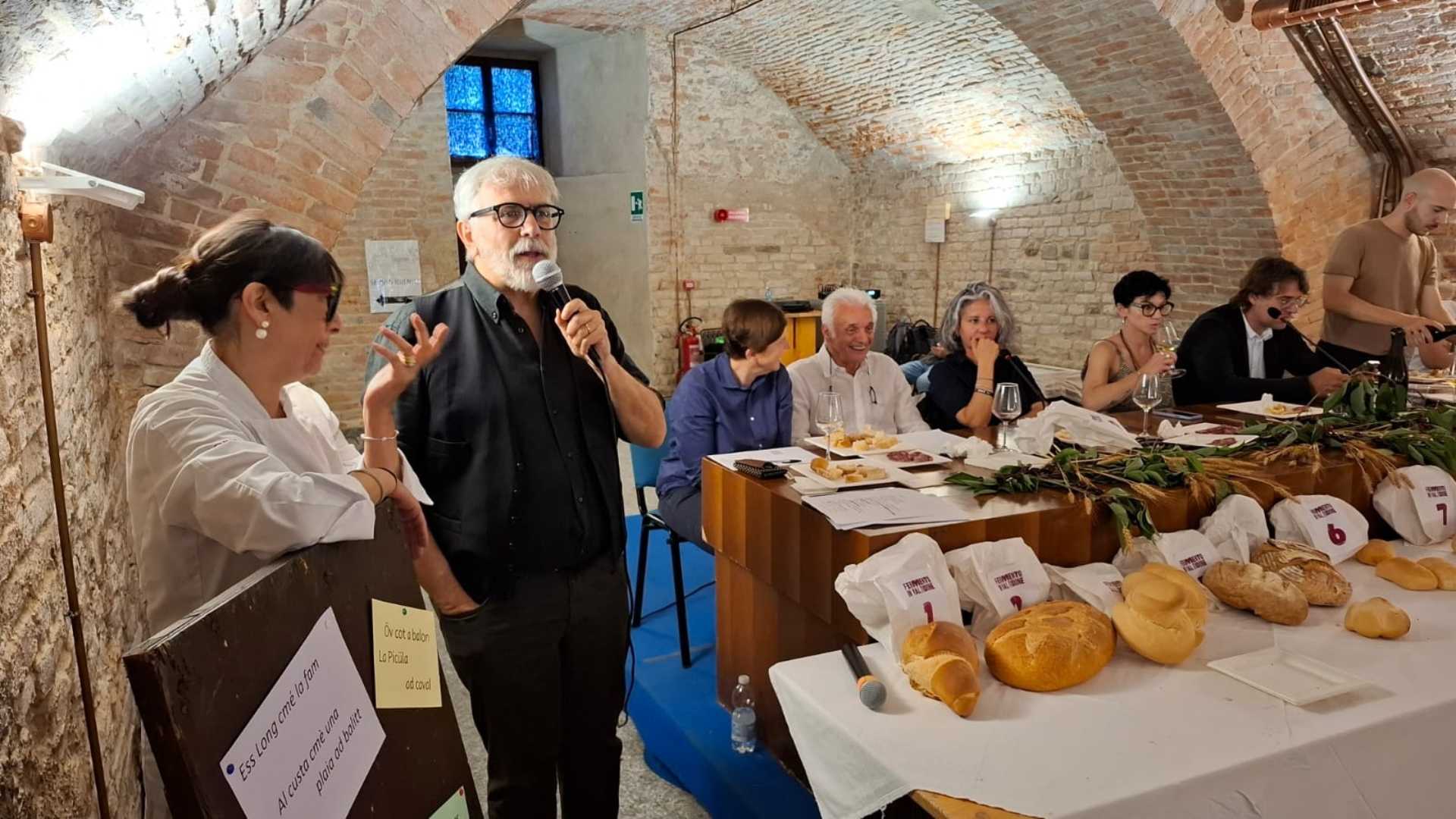 Un momento di Farine in fermento- © Libertà/Mariangela Milani