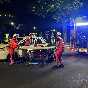 In via Raffalda auto finisce contro una vettura in sosta
