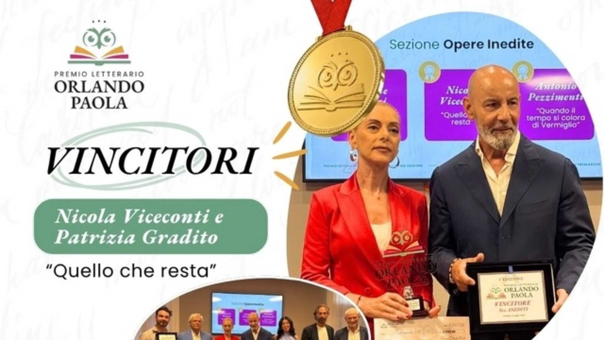 Premio letterario Orlando Paola Opera vincitrice Sezione Inediti: “Quello che resta”