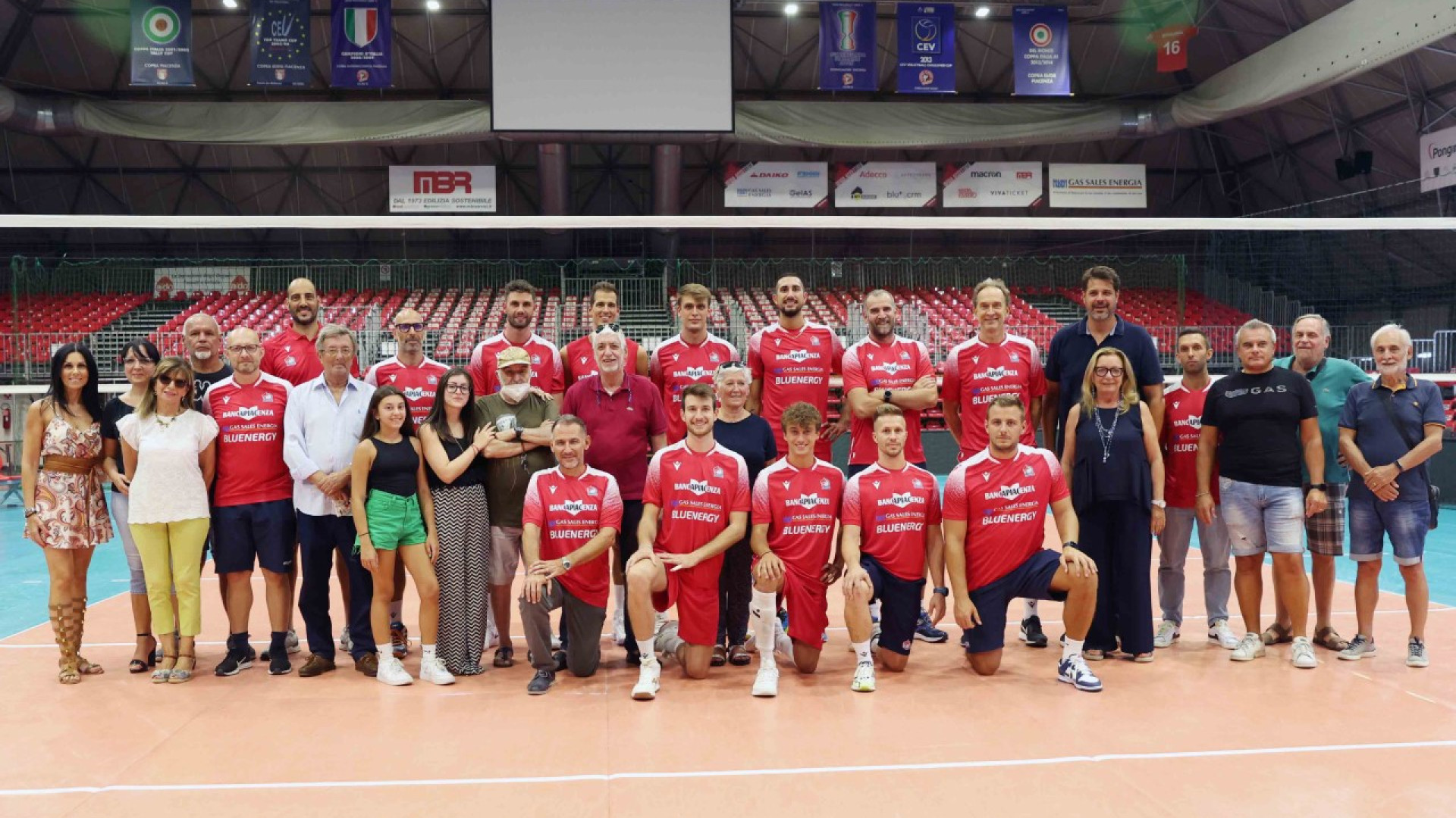 Primo allenamento per la Gas Sales. "Grande entusiasmo e forti ambizioni"