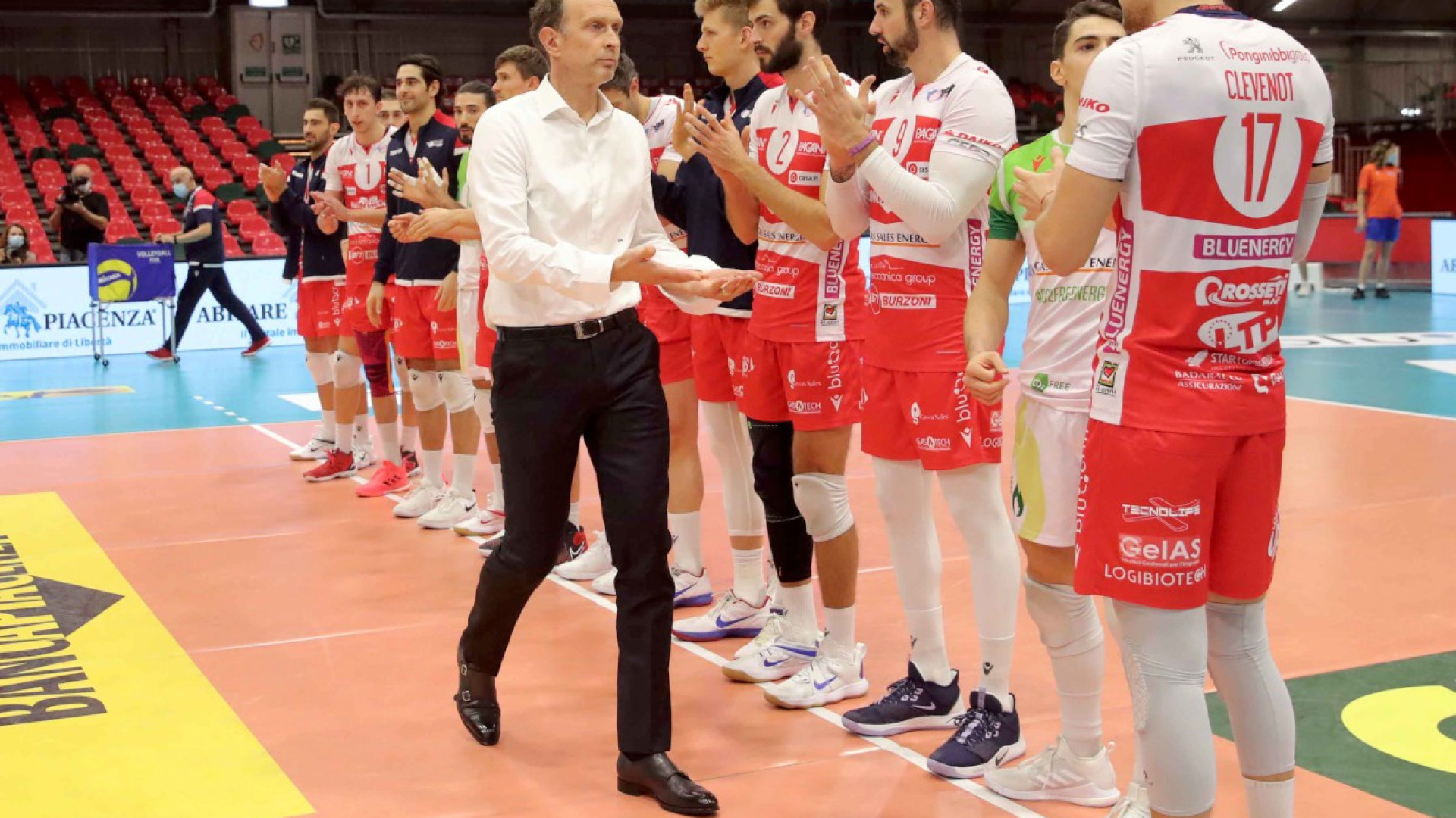 Gas Sales Bluenergy, c'è un positivo in squadra: a rischio il match di Trento