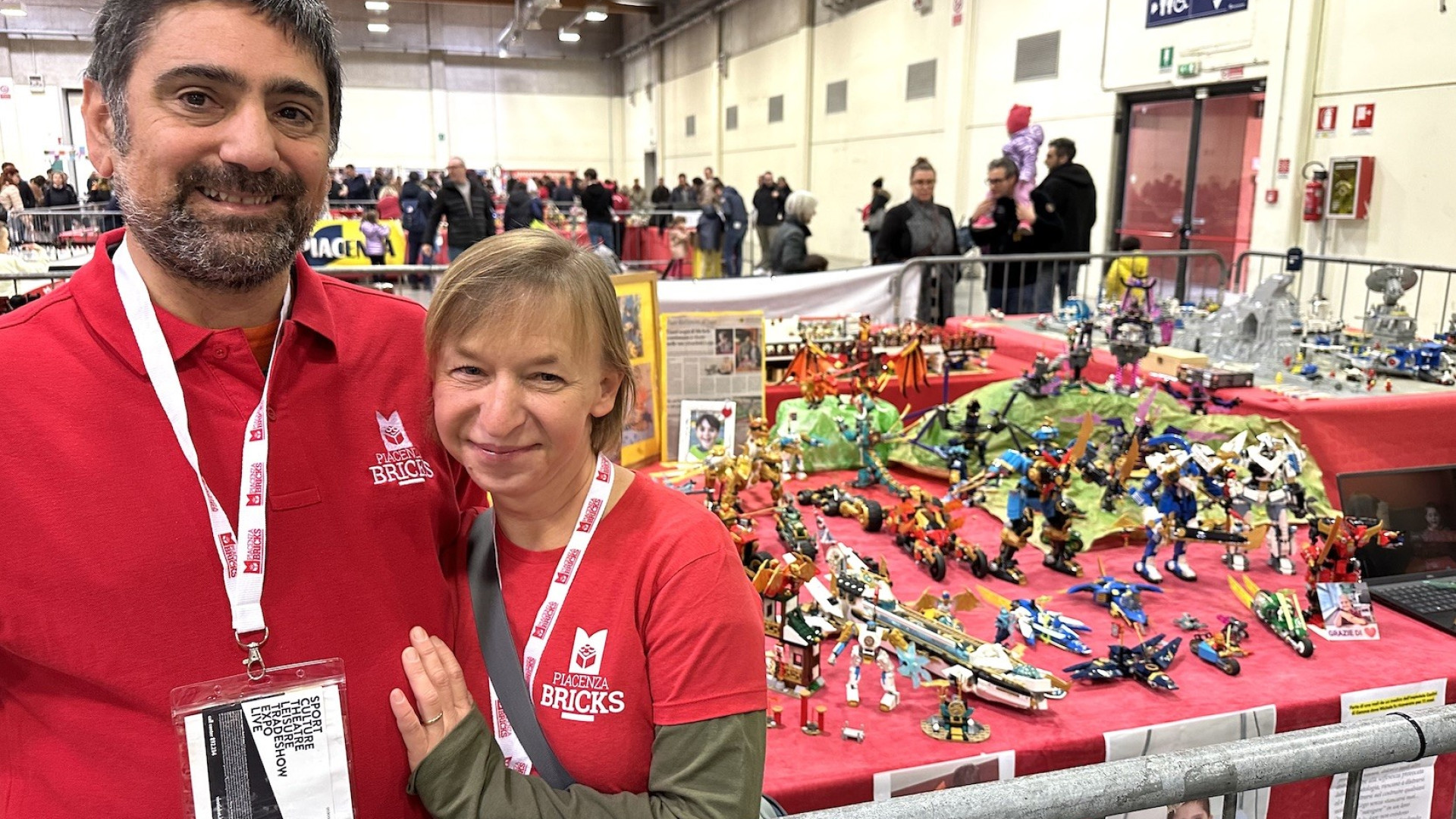 In 9mila a Piace mattoncini. Emozione allo stand in ricordo del piccolo Michele