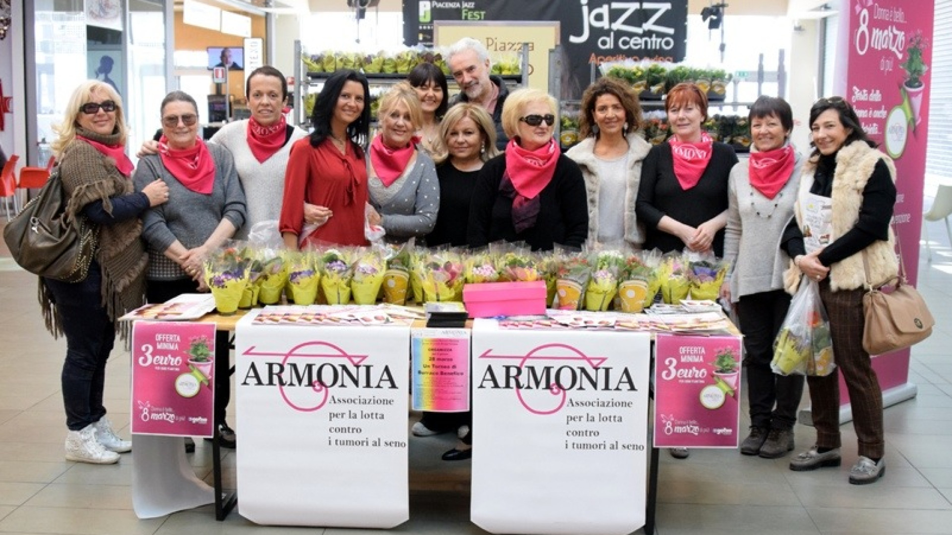 Festa della donna con Armonia: una mimosa contro il tumore al seno