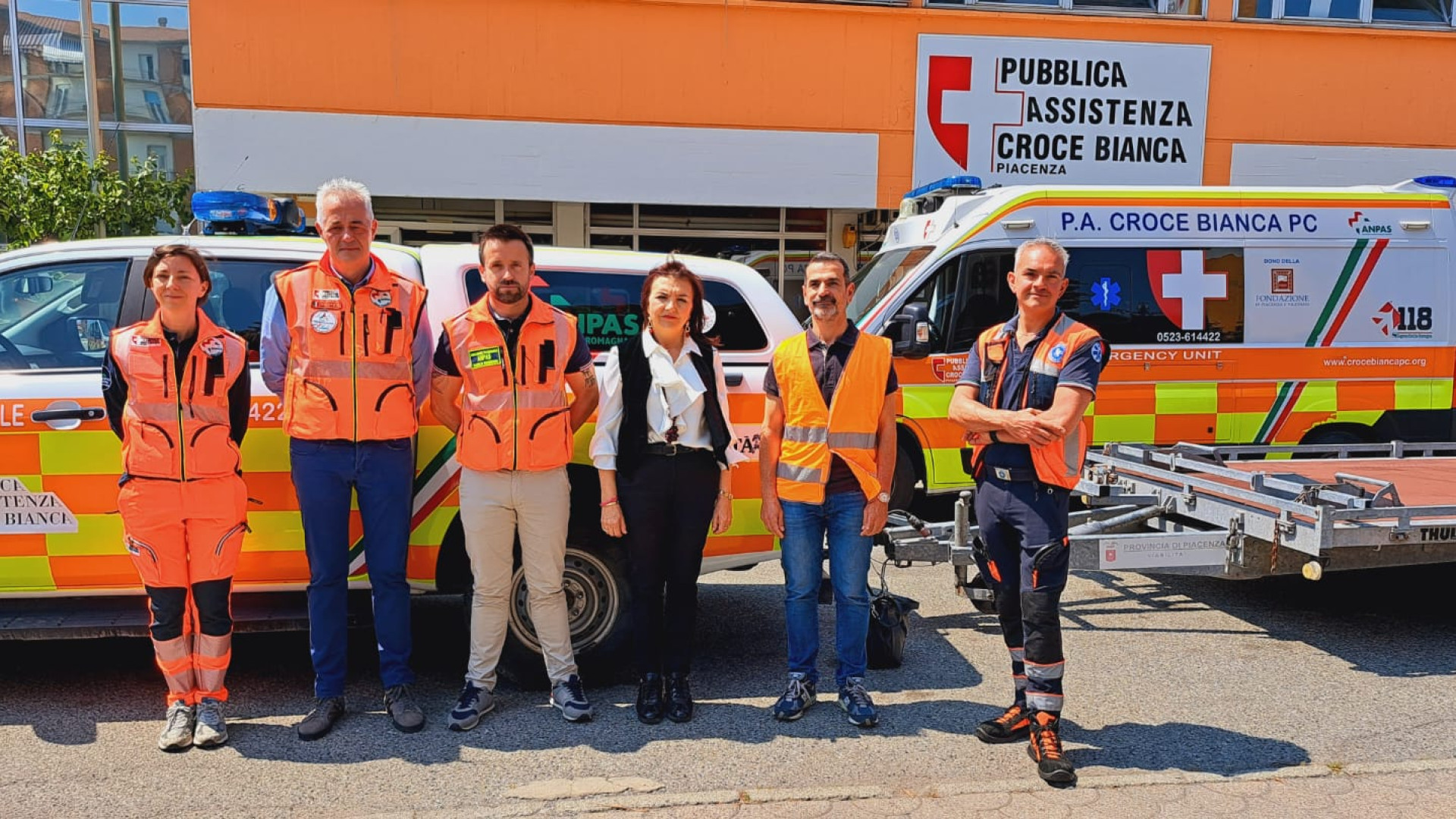 Dalla Provincia di Piacenza un mezzo ad Anpas per aiutare gli alluvionati