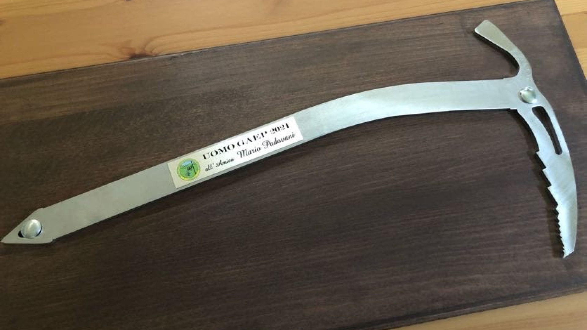 Escursioni in montagna e lezioni di sicurezza: Padovani è "Uomo Gaep" 2022